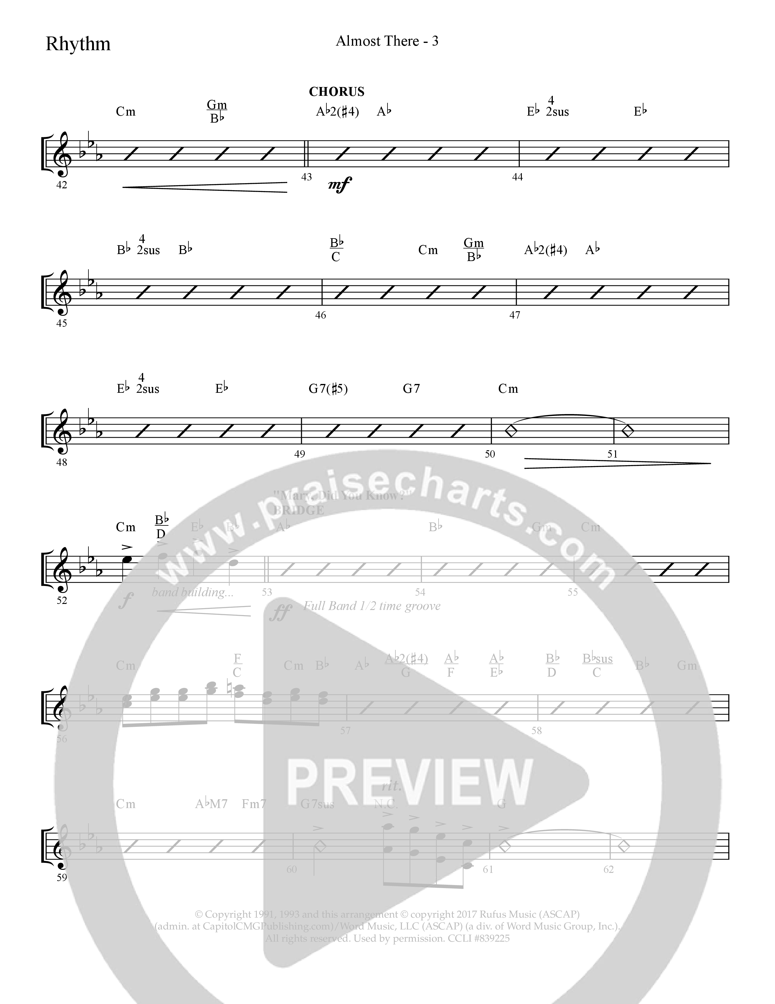 The Story Of Christmas (13 Song Choral Collection) Song 8 (Rhythm) (Lifeway Choral / Arr. Cliff Duren)