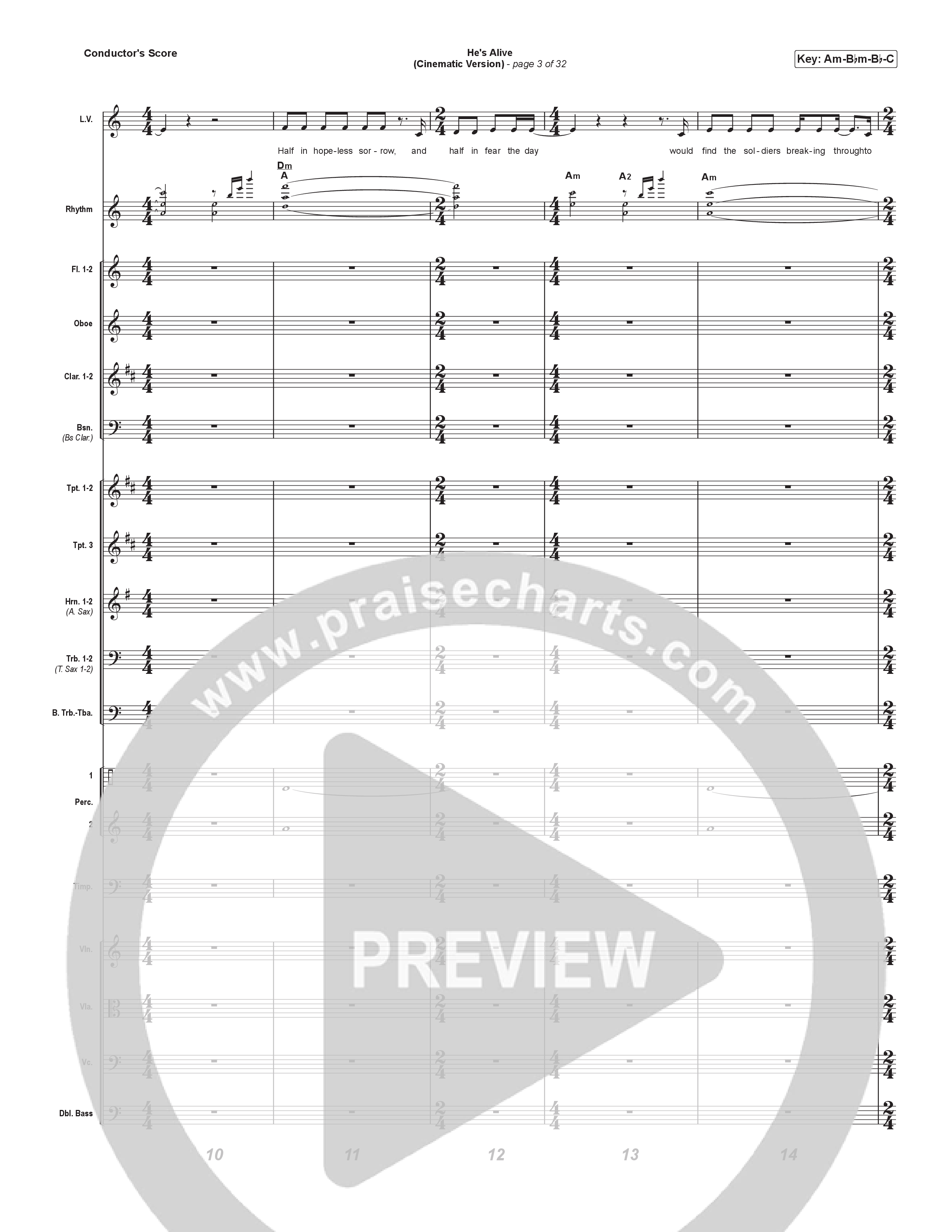 Redemption Story (9 Song Choral Collection) Song 4 (Orchestration) (Travis Cottrell)