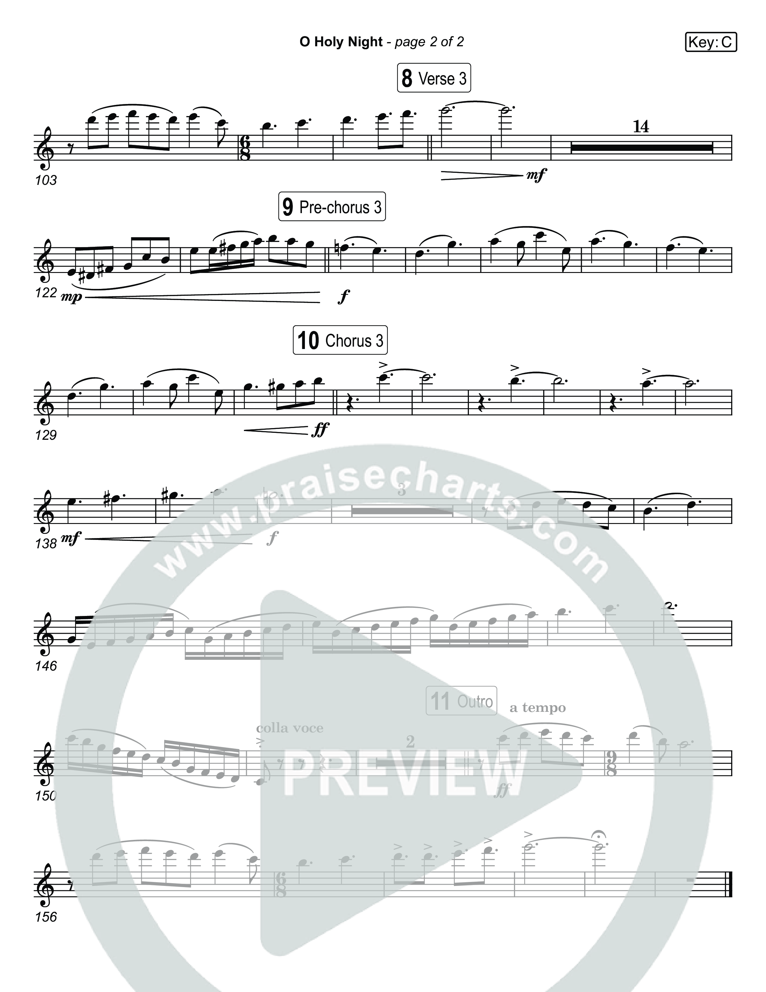 O Holy Night (Live) Wind Pack (Museum Of The Bible / Anthony Evans / Indiana Wesleyan University Choir / Arr. Jared Haschek)