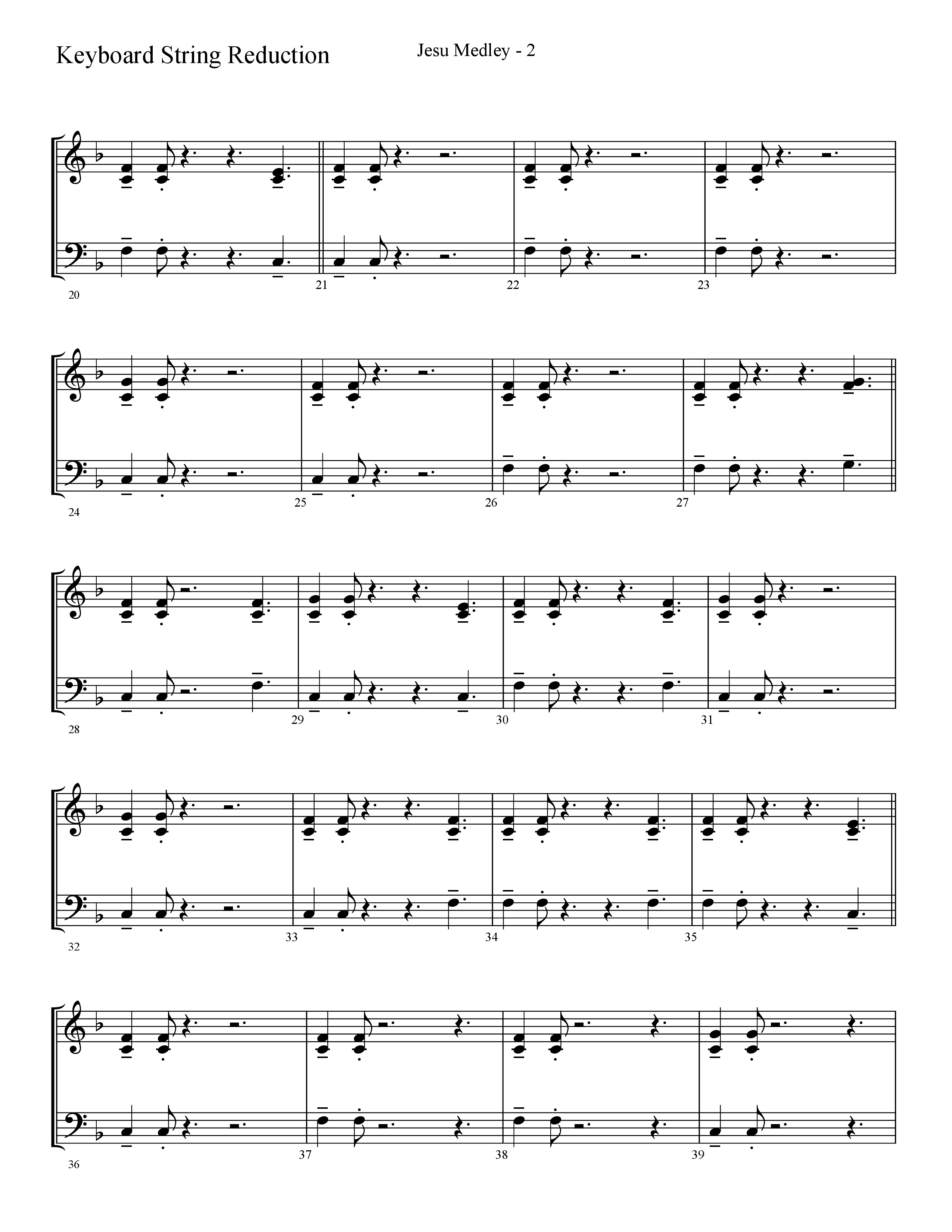 Jesu Medley (with Jesu Joy Of Man’s Desiring, Unto Us, What Child Is This, Alleluia To The King (Choral Anthem SATB) String Reduction (Lifeway Choral / Arr. Cliff Duren)