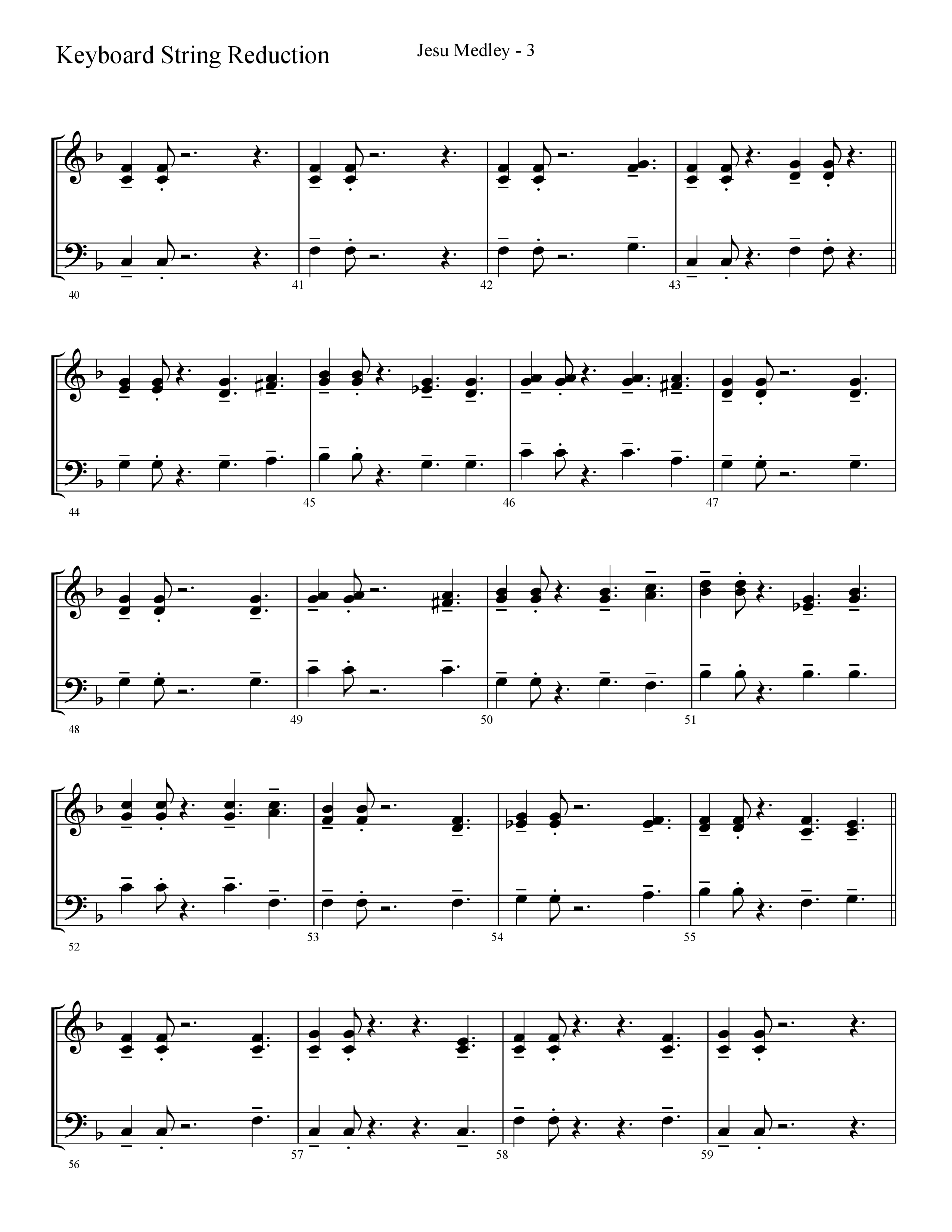 Jesu Medley (with Jesu Joy Of Man’s Desiring, Unto Us, What Child Is This, Alleluia To The King (Choral Anthem SATB) String Reduction (Lifeway Choral / Arr. Cliff Duren)
