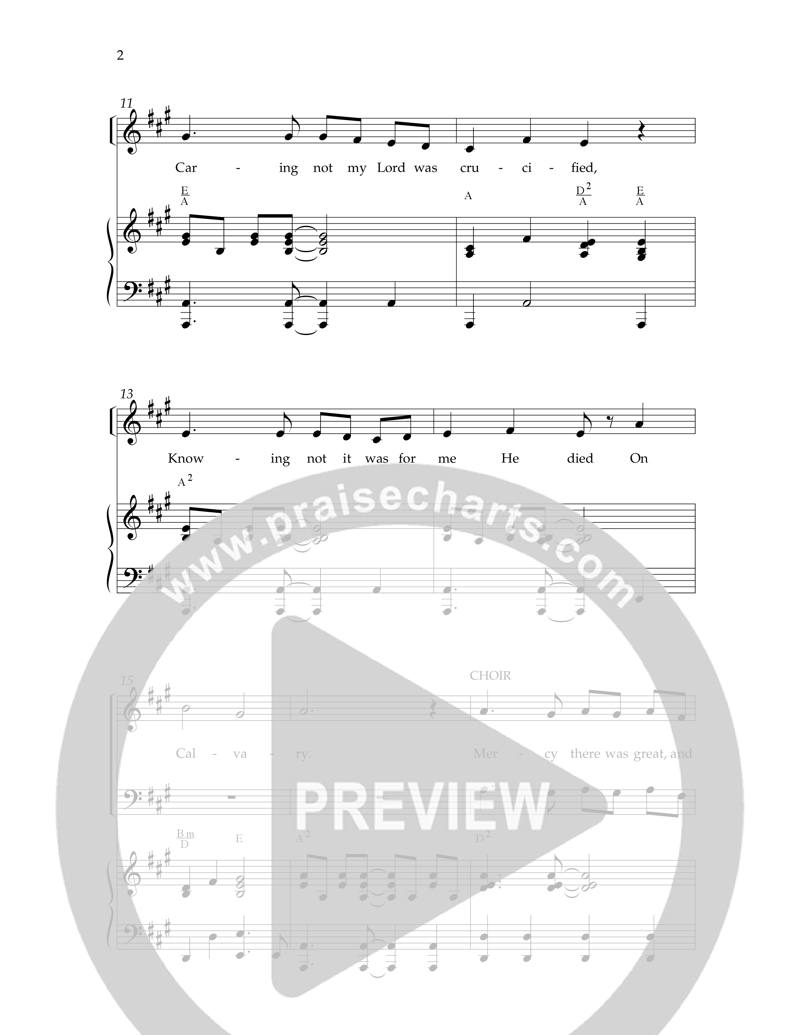 Let's Sing Hymns & Songs (8 Song Choral Collection) Song 2 (Piano SATB) (Lifeway Choral / Arr. Dennis Allen)