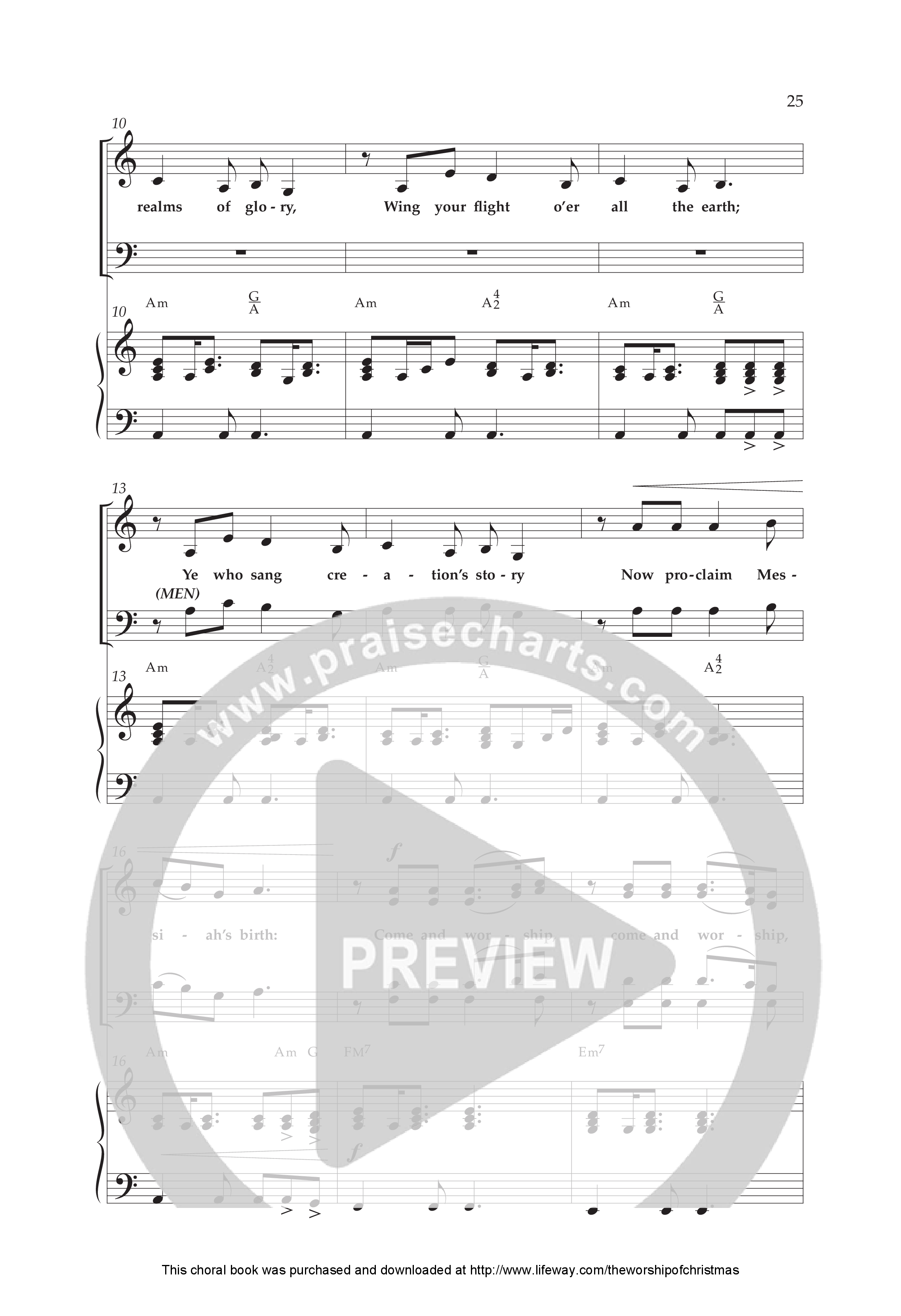 The Worship Of Christmas (12 Song Choral Collection) Song 2 (Piano SATB) (Lifeway Choral / Arr. Bradley Knight)