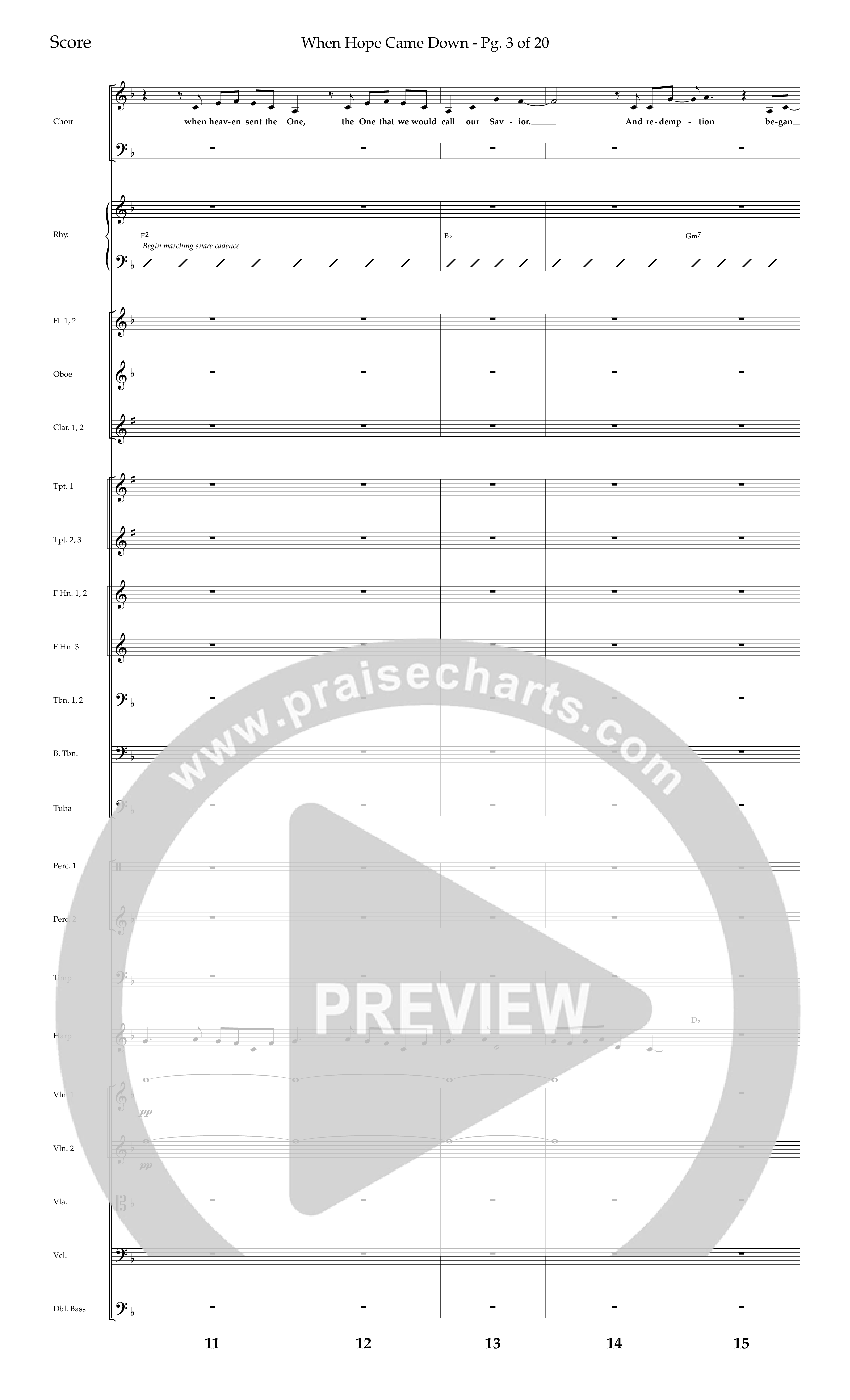 The Worship Of Christmas (12 Song Choral Collection) Song 4 (Orchestration) (Lifeway Choral / Arr. Bradley Knight)