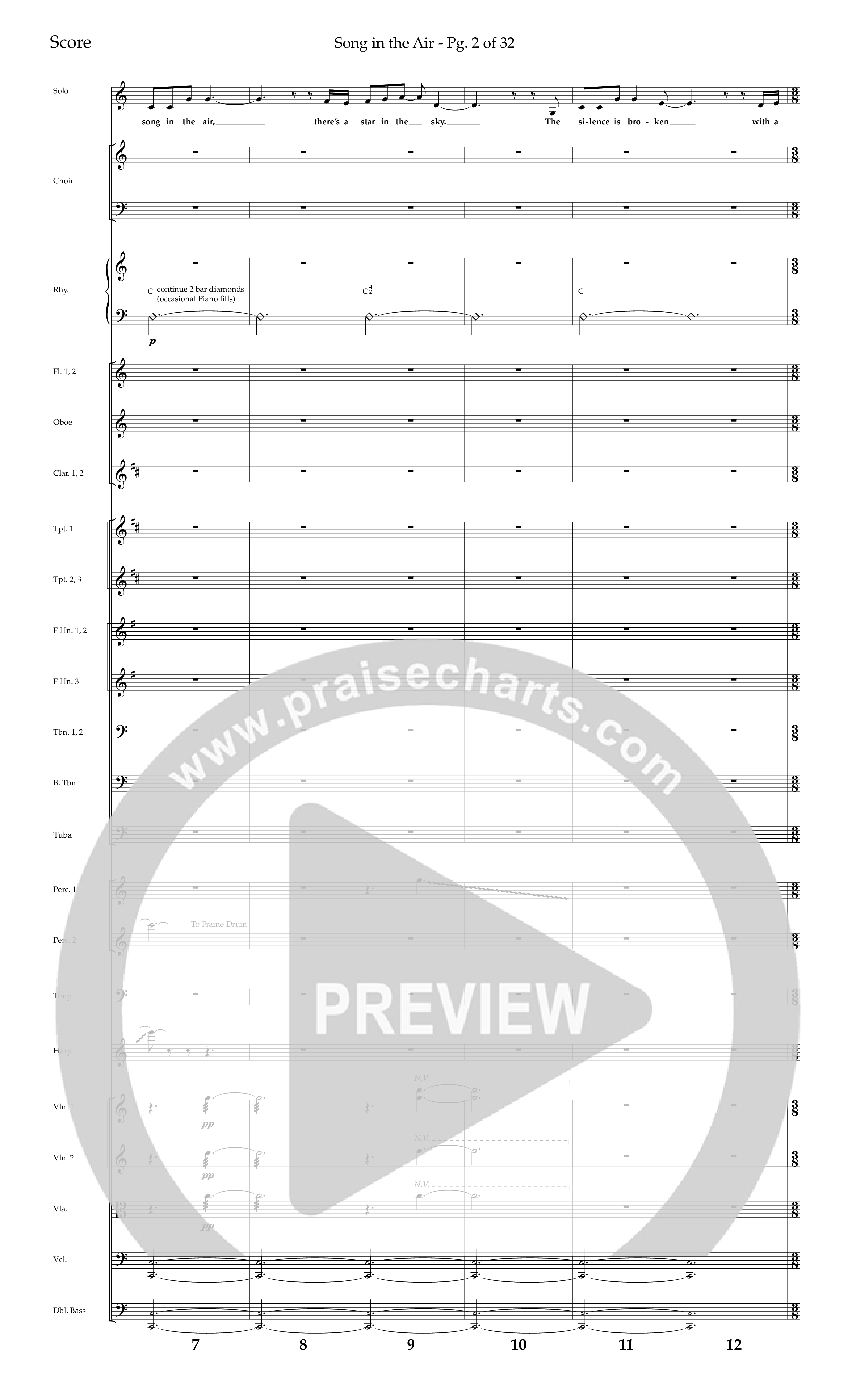 The Worship Of Christmas (12 Song Choral Collection) Song 5 (Orchestration) (Lifeway Choral / Arr. Bradley Knight)