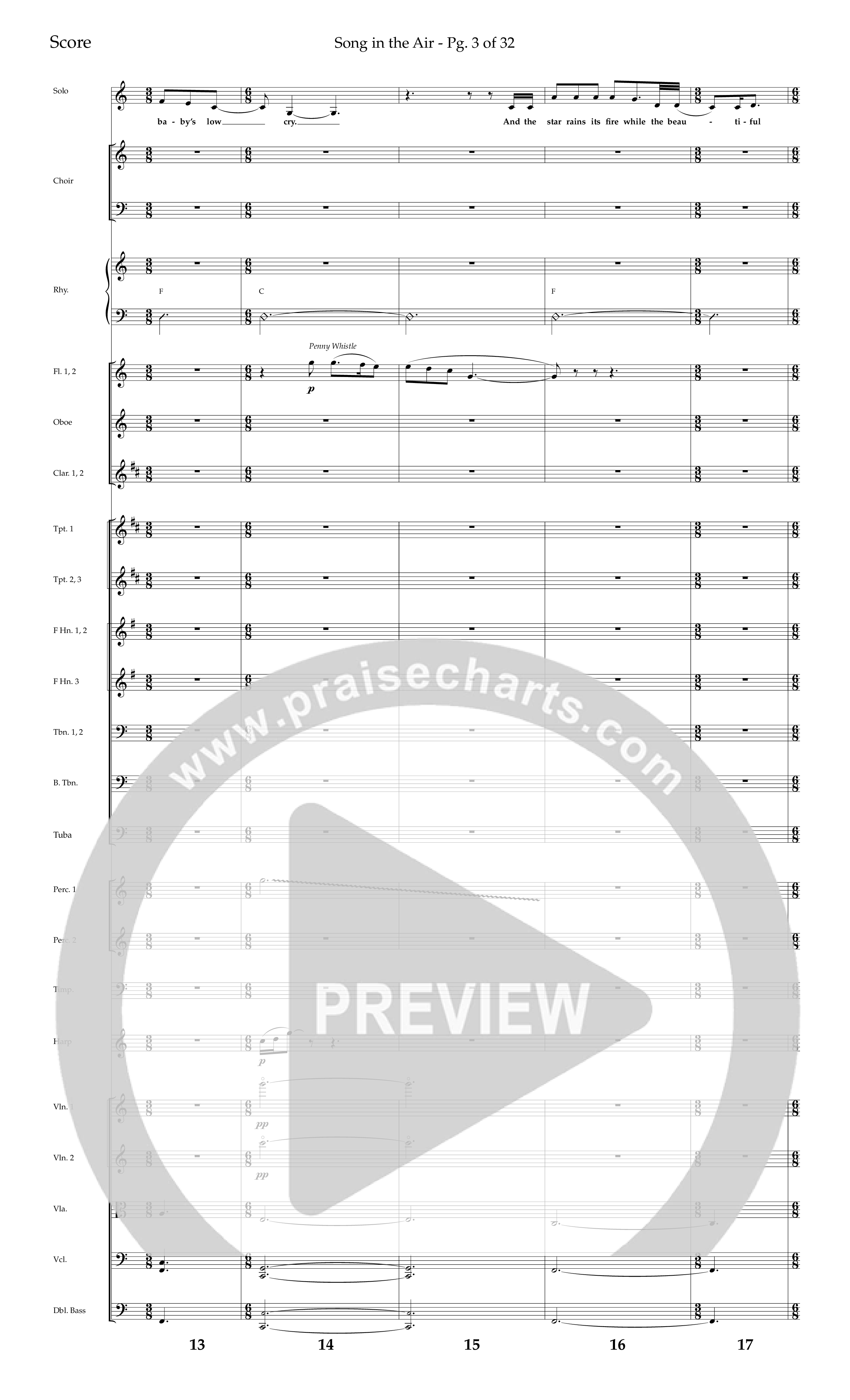 The Worship Of Christmas (12 Song Choral Collection) Song 5 (Orchestration) (Lifeway Choral / Arr. Bradley Knight)