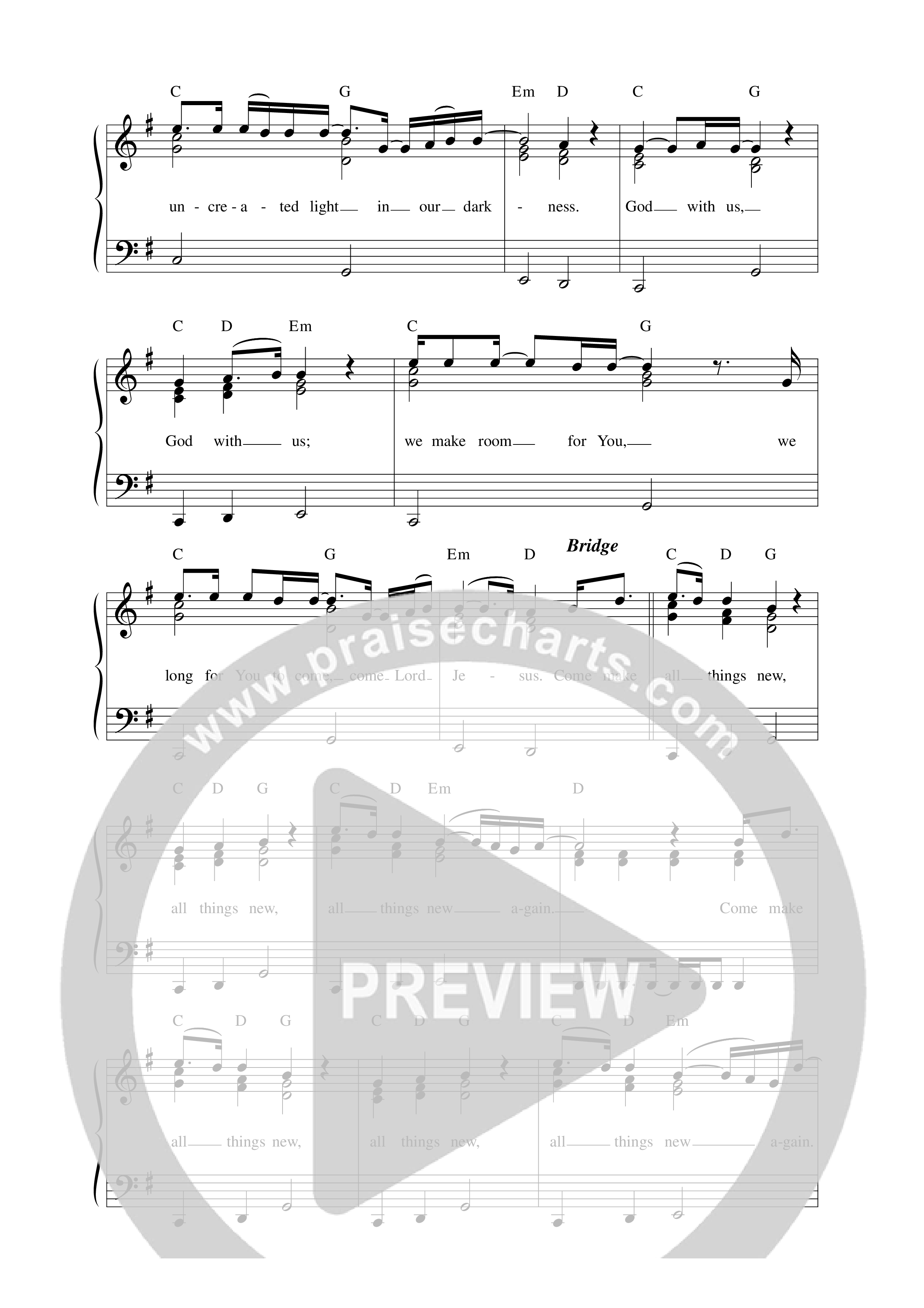 Royal Son Lead Sheet Melody (Vineyard Worship)