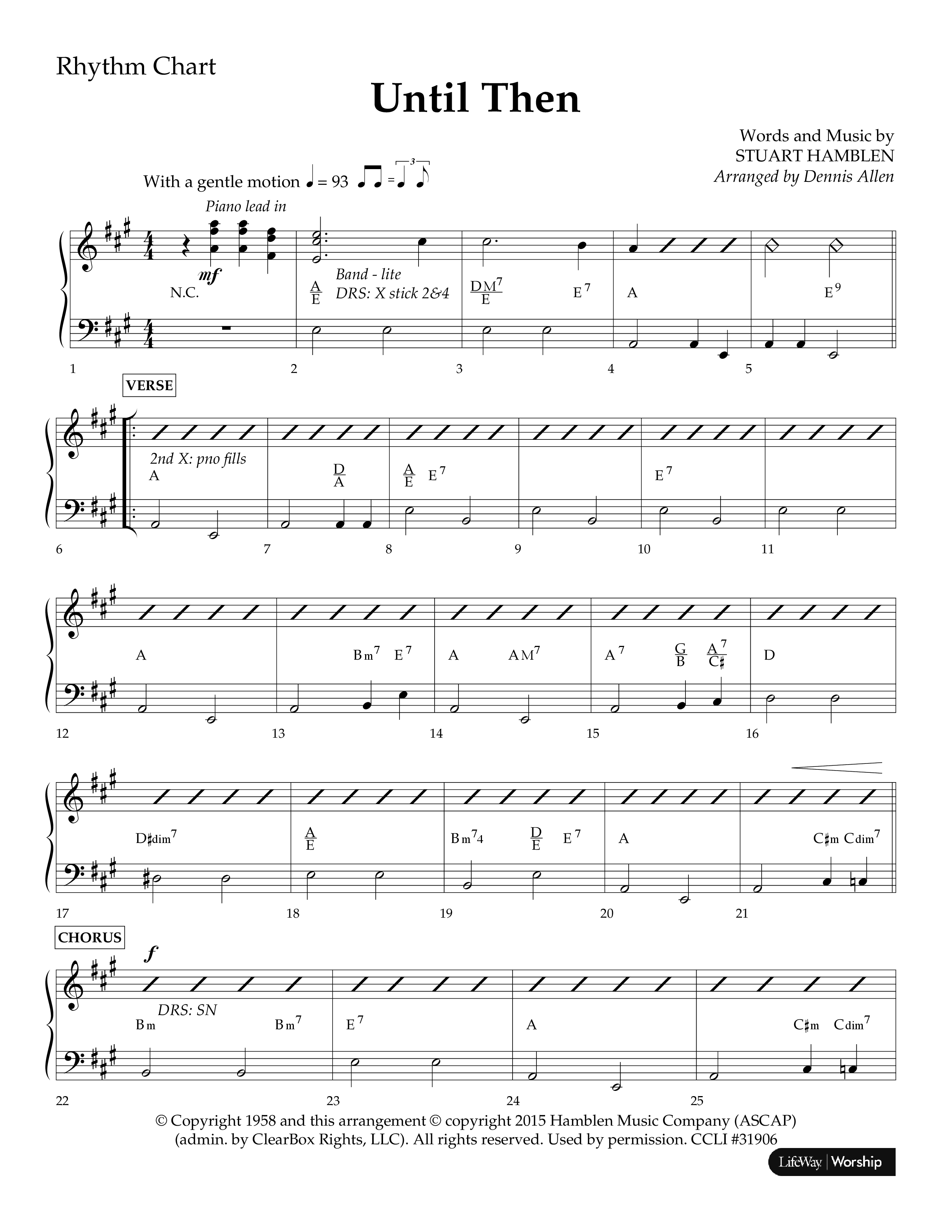 Let's Sing Southern Gospel Vol 2 (10 Song Choral Collection) Song 10 (Rhythm) (Lifeway Choral / Arr. Dennis Allen)