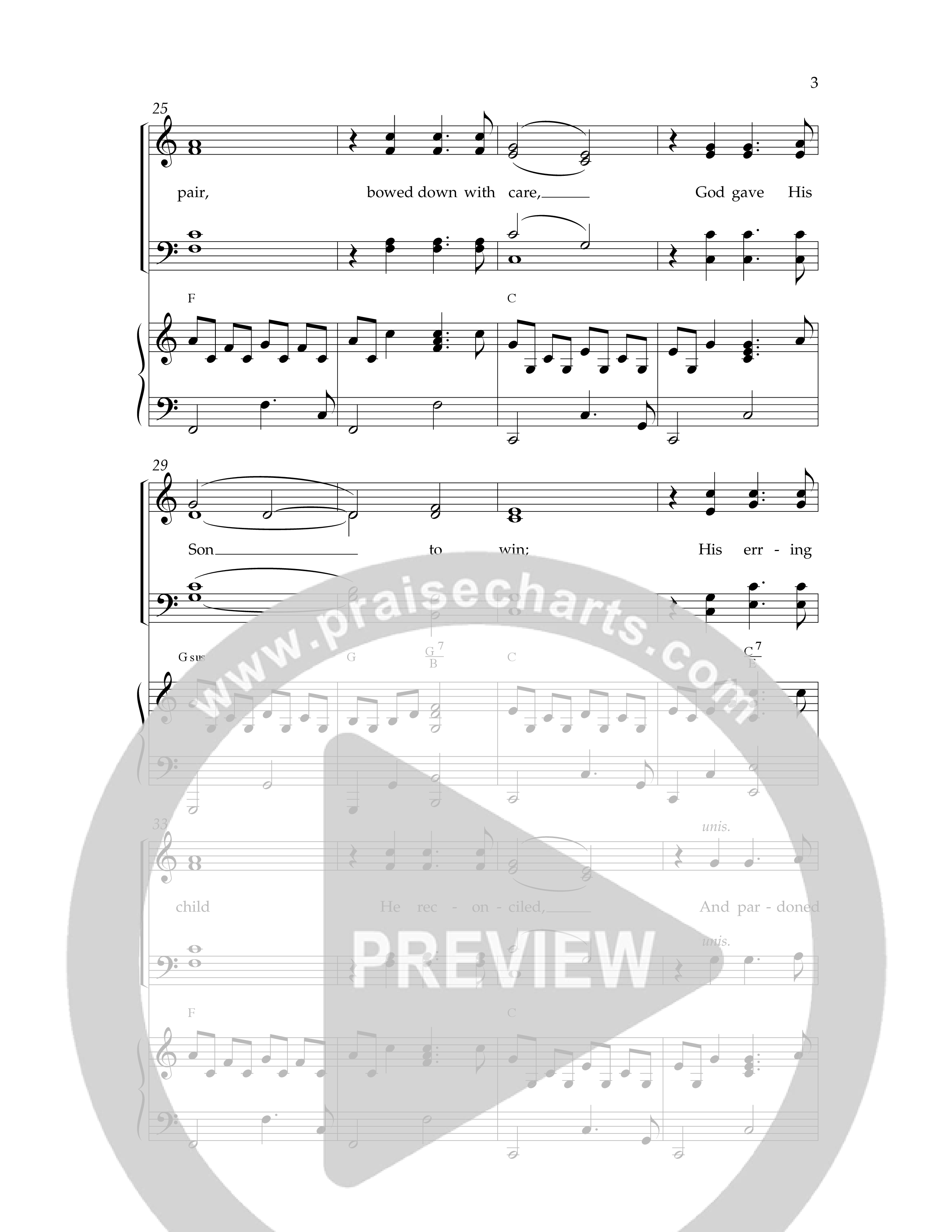 Let's Sing Southern Gospel Vol 2 (10 Song Choral Collection) Song 3 (Piano SATB) (Lifeway Choral / Arr. Dennis Allen)