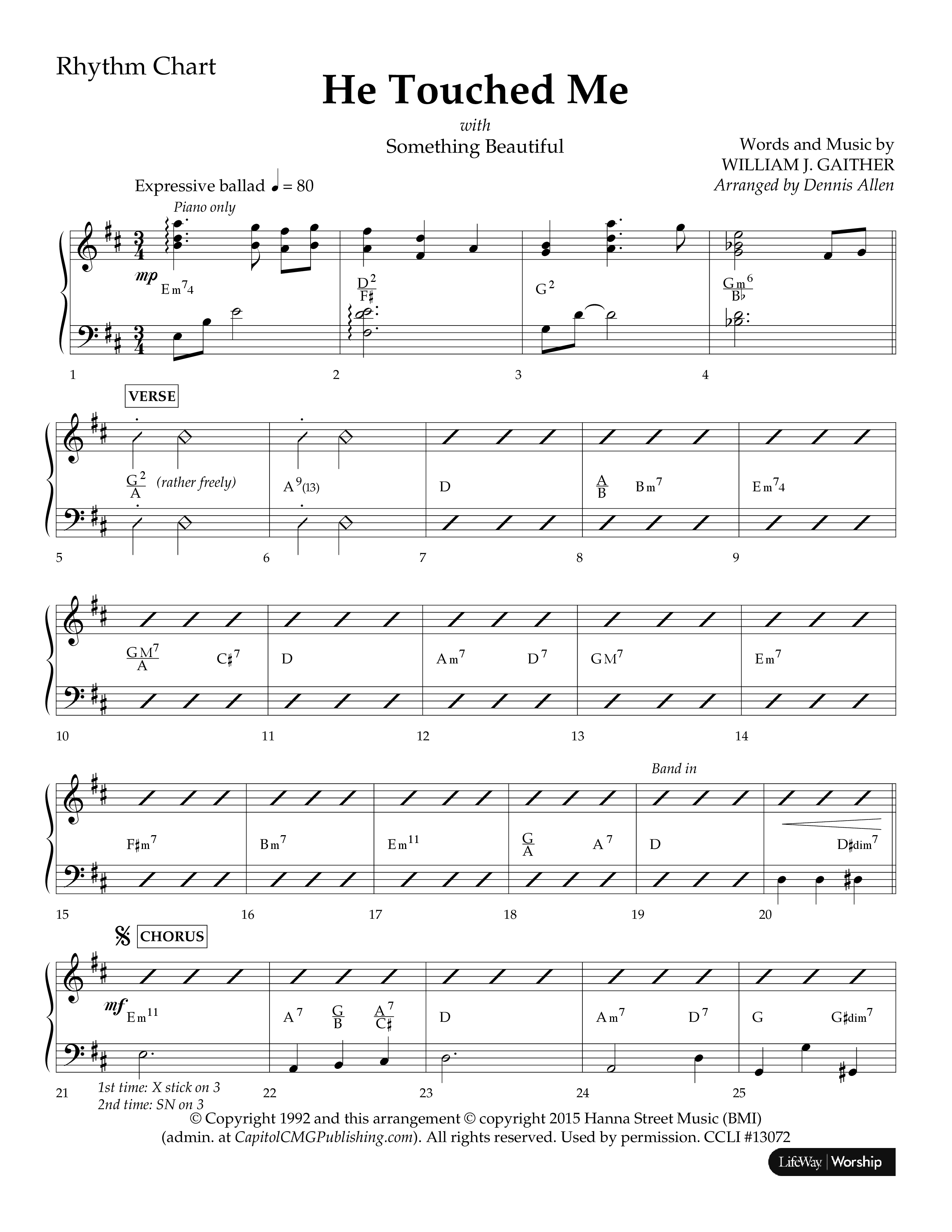 Let's Sing Southern Gospel Vol 2 (10 Song Choral Collection) Song 5 (Rhythm) (Lifeway Choral / Arr. Dennis Allen)