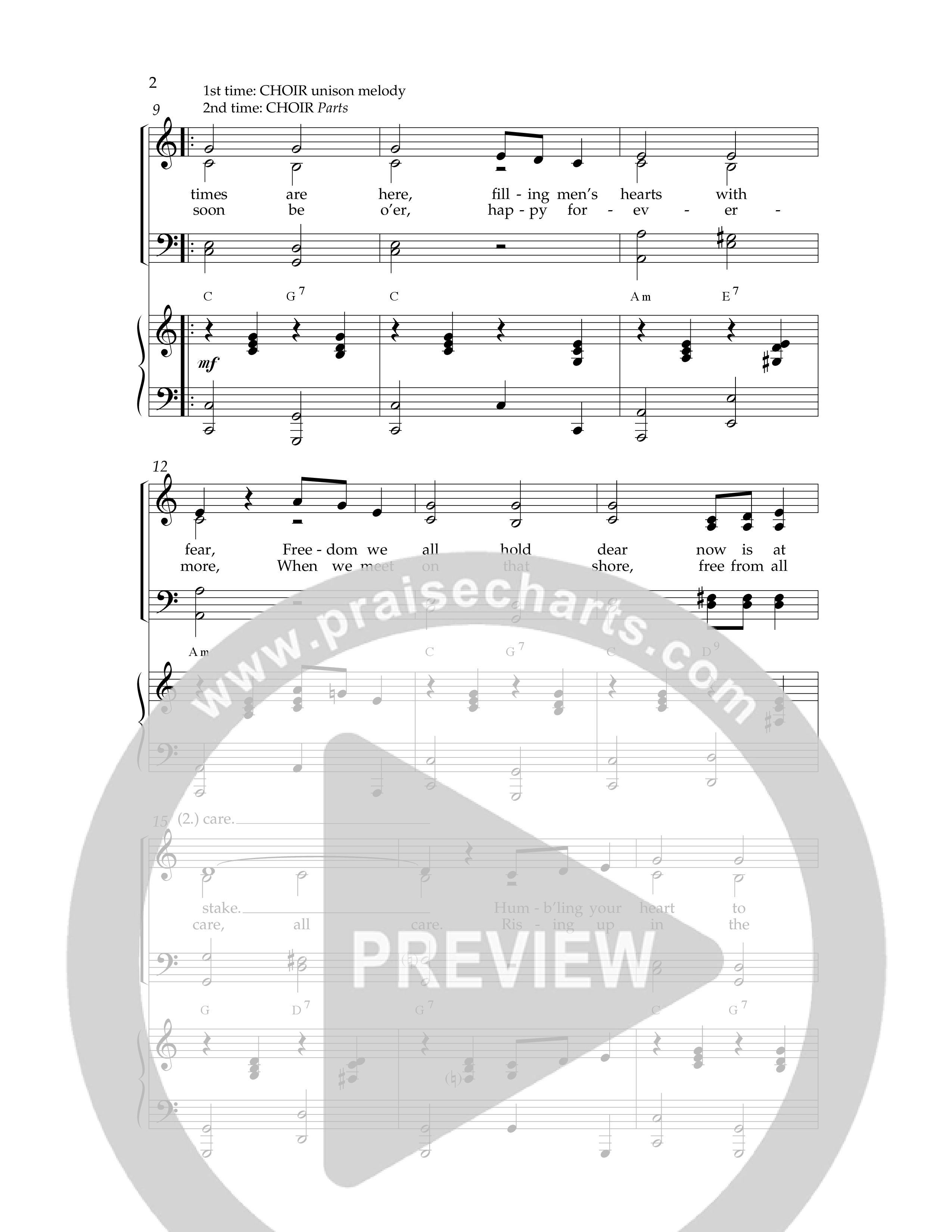 Let's Sing Southern Gospel Vol 2 (10 Song Choral Collection) Song 7 (Piano SATB) (Lifeway Choral / Arr. Dennis Allen)