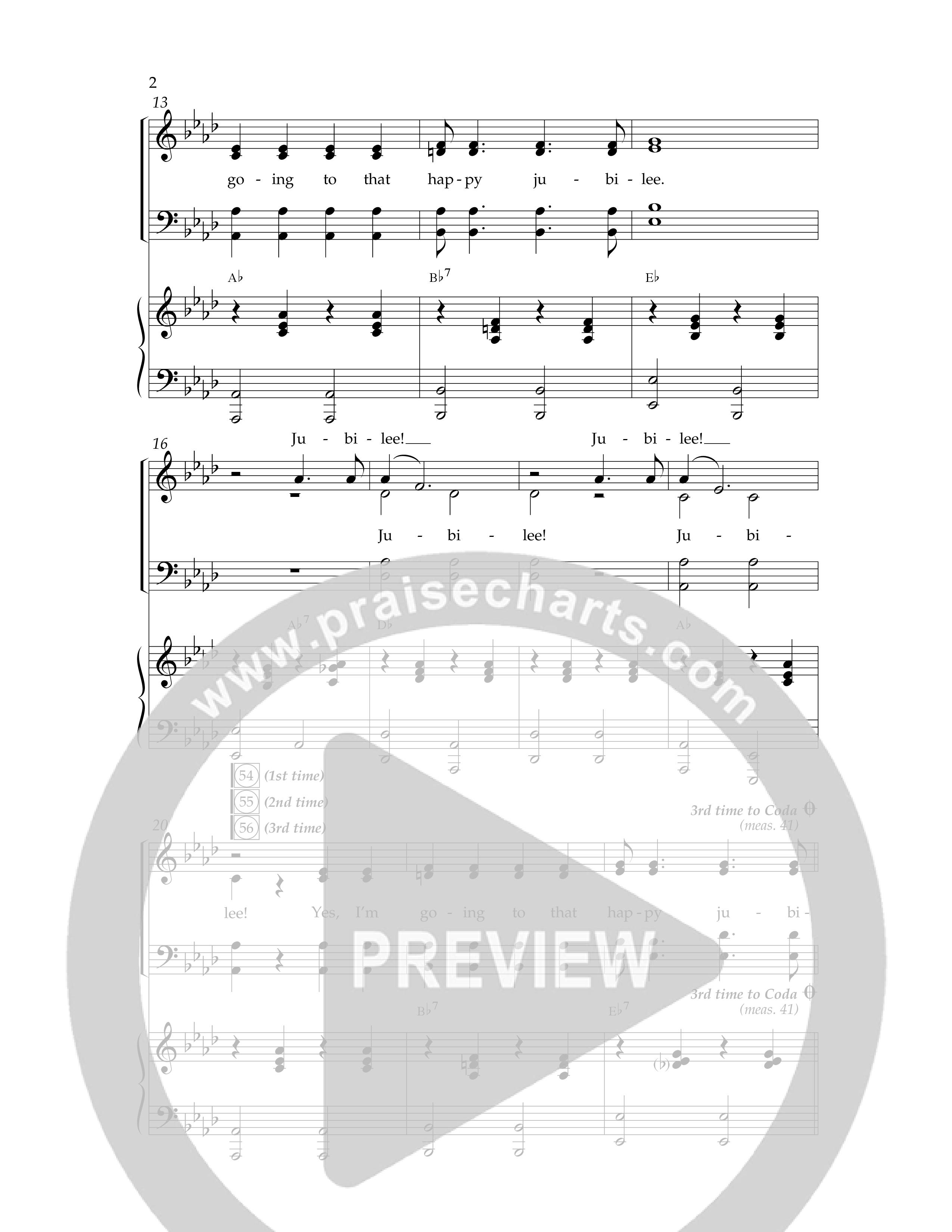 Let's Sing Southern Gospel Vol 2 (10 Song Choral Collection) Song 9 (Piano SATB) (Lifeway Choral / Arr. Dennis Allen)
