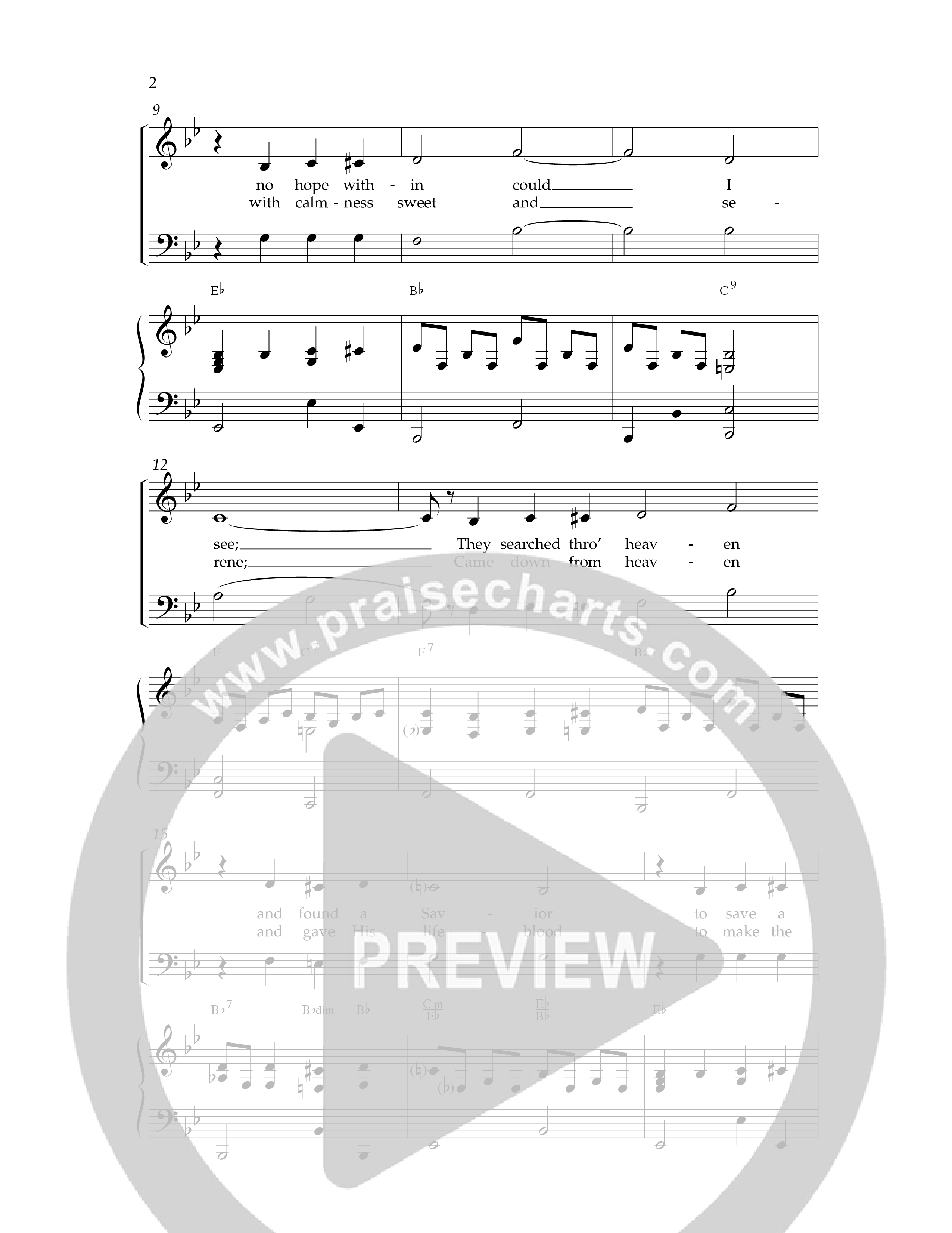 What A Savior (Choral Anthem SATB) Anthem (SATB/Piano) (Lifeway Choral / Arr. Dennis Allen)