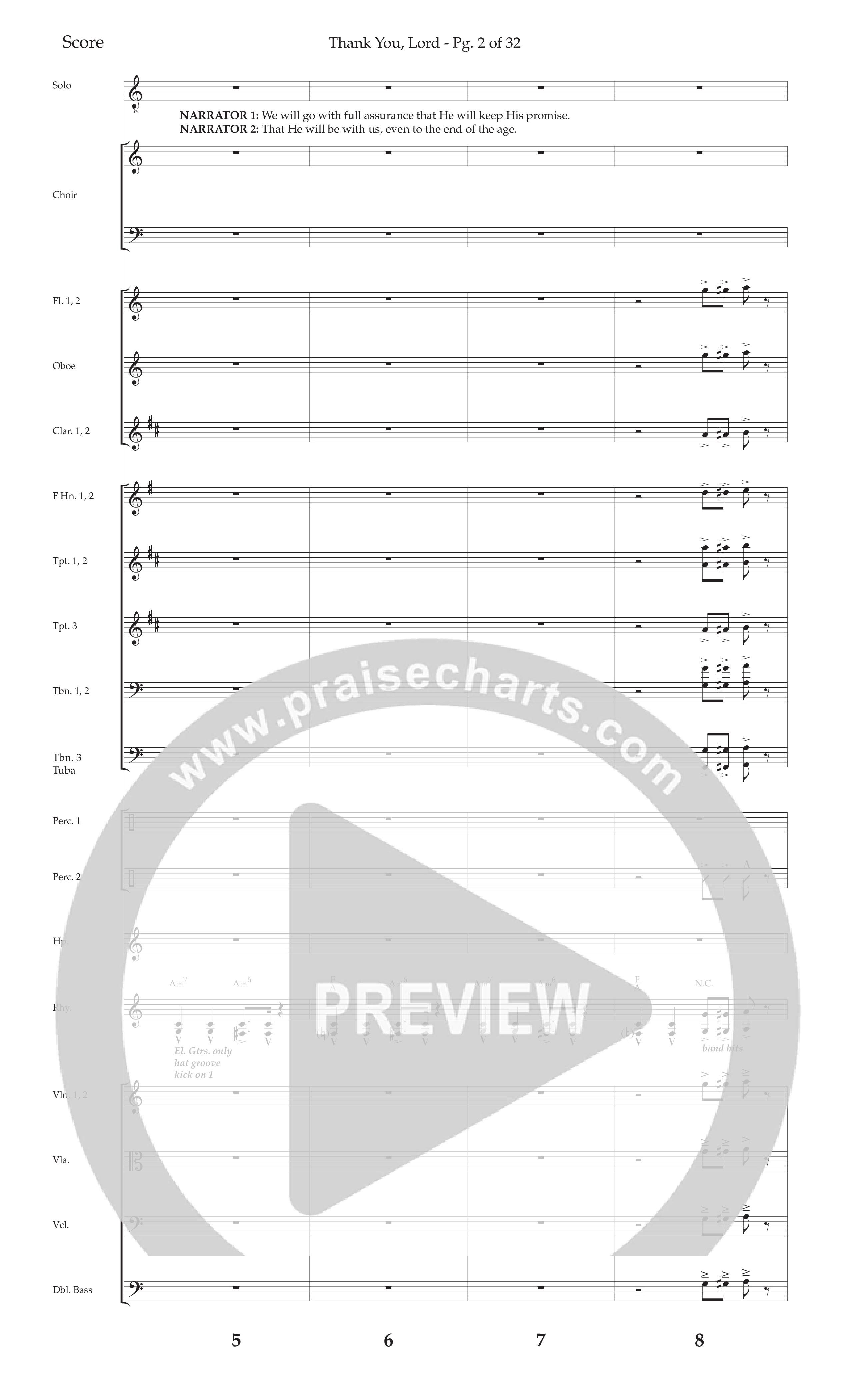 The Story Of Jesus (10 Song Choral Collection) Song 10 (Orchestration) (Lifeway Choral / Arr. Cliff Duren)