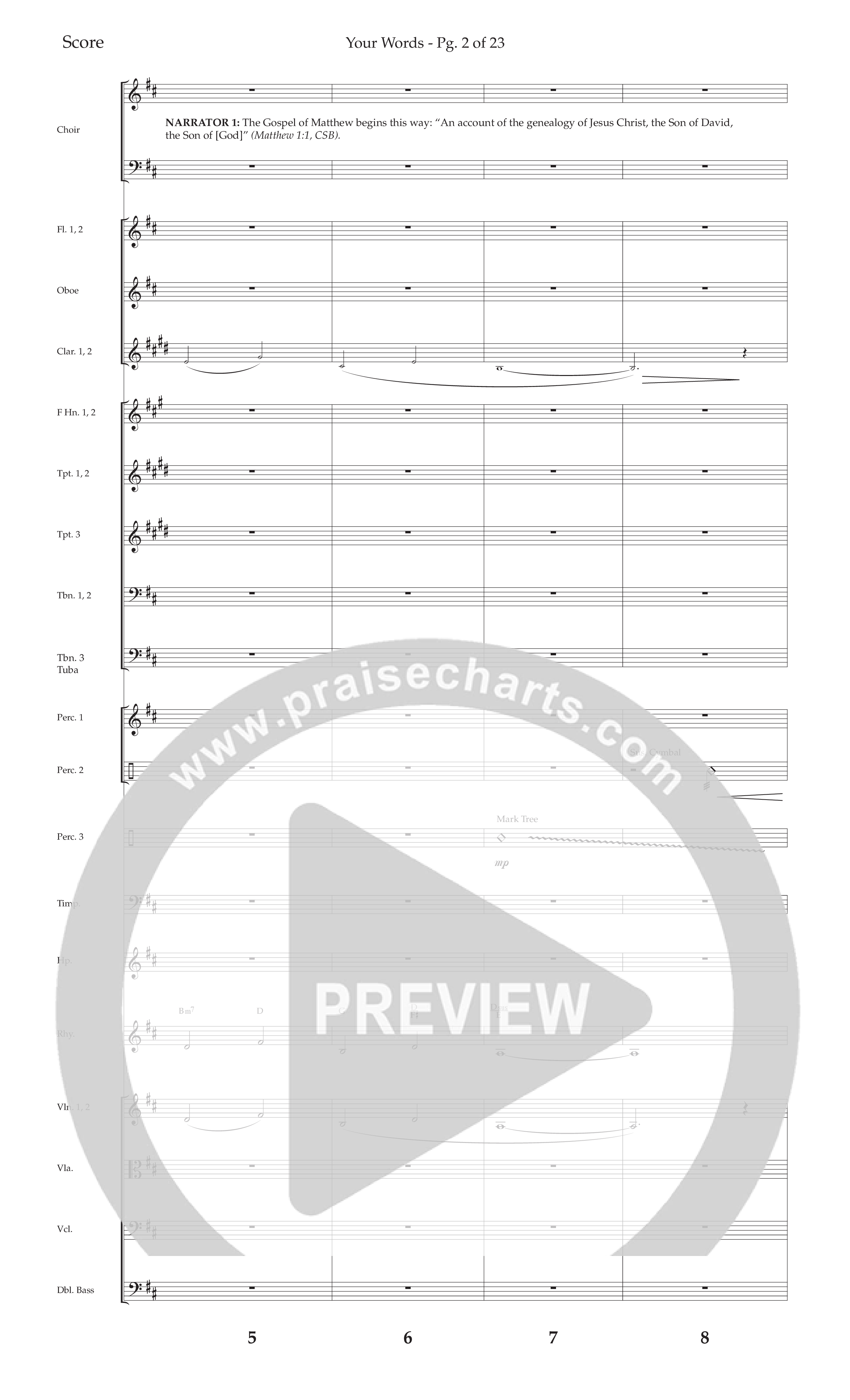 The Story Of Jesus (10 Song Choral Collection) Orchestrations (Lifeway Choral / Arr. Cliff Duren)