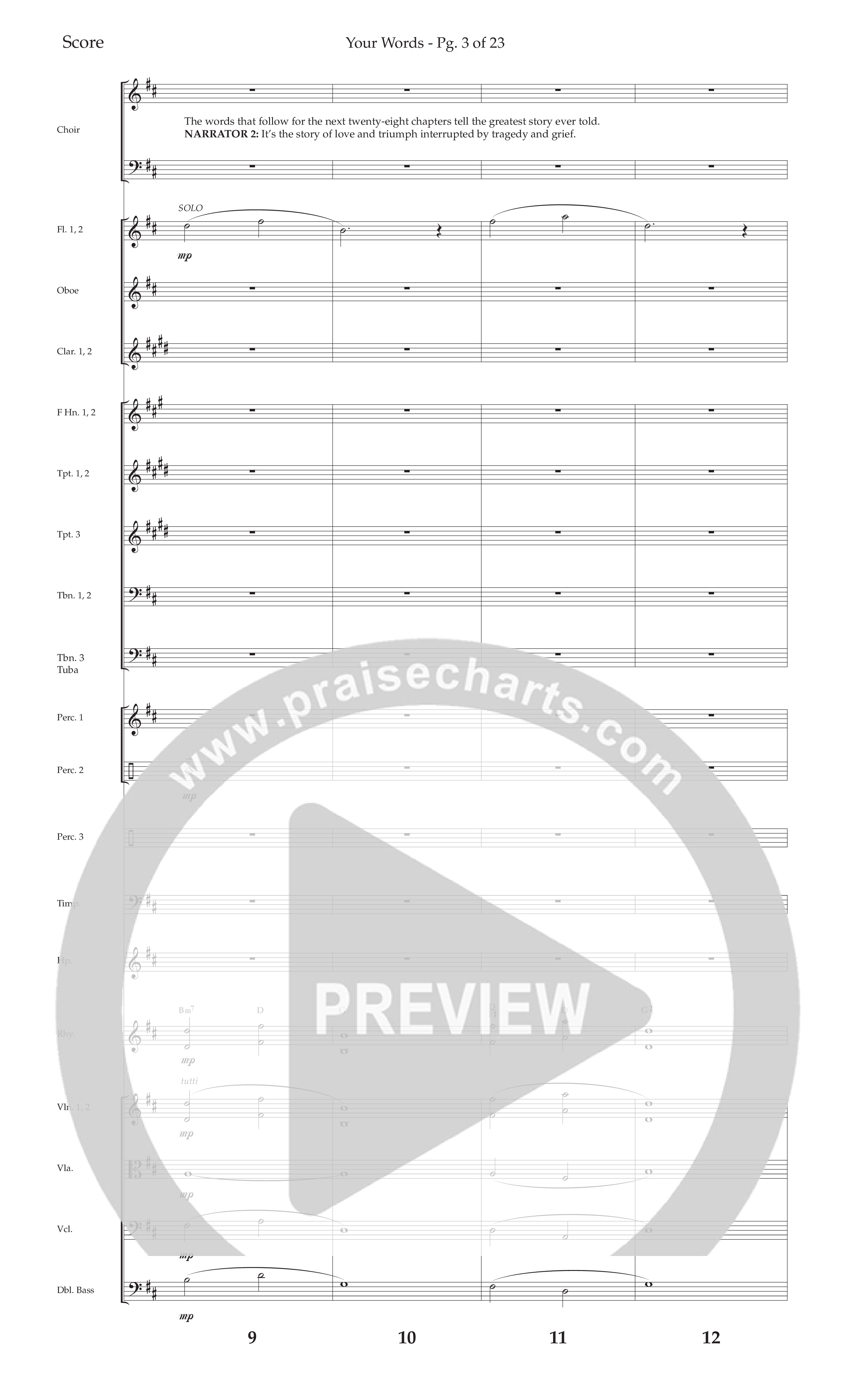 The Story Of Jesus (10 Song Choral Collection) Orchestrations (Lifeway Choral / Arr. Cliff Duren)