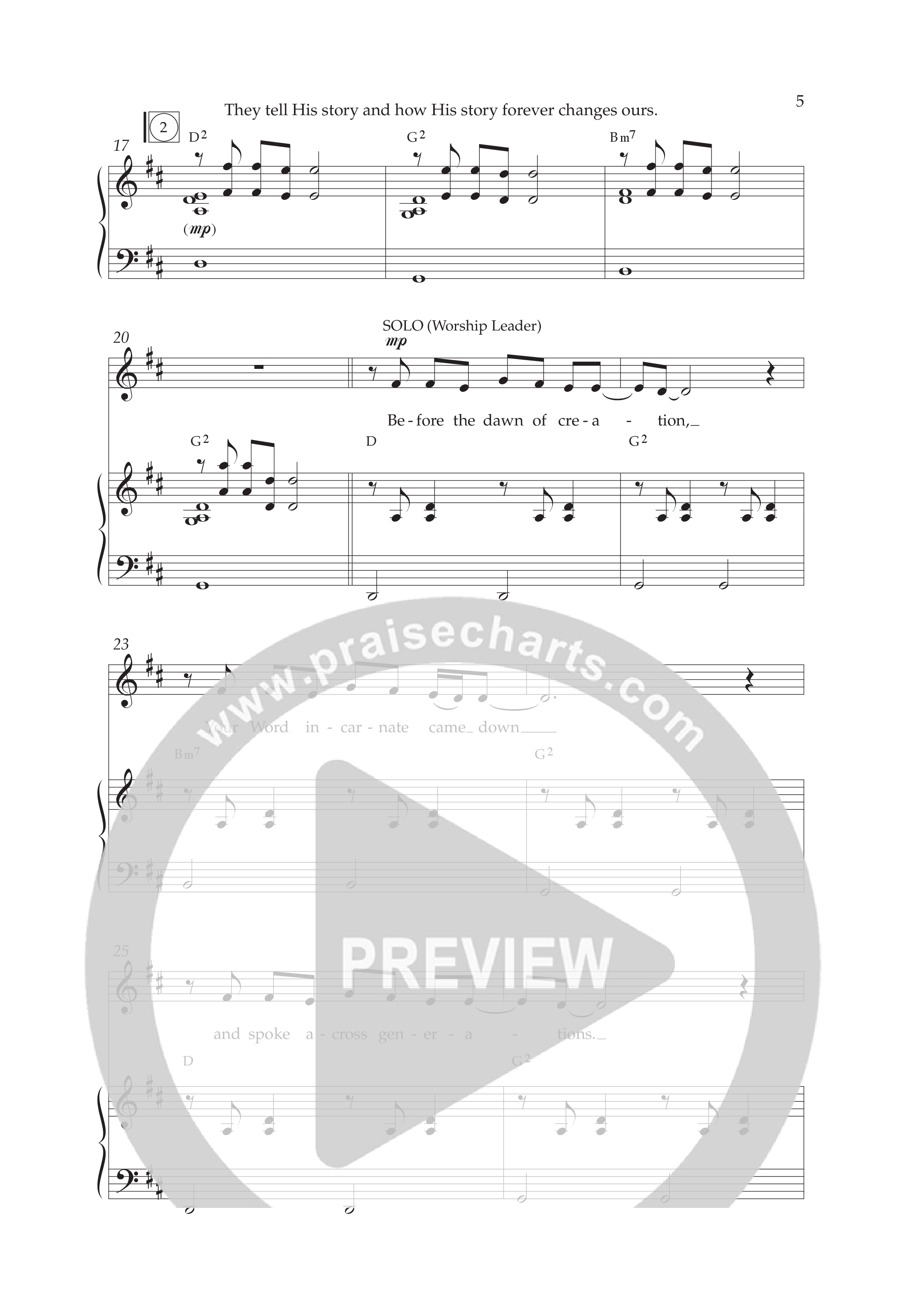 The Story Of Jesus (10 Song Choral Collection) Choral Book (Lifeway Choral / Arr. Cliff Duren)