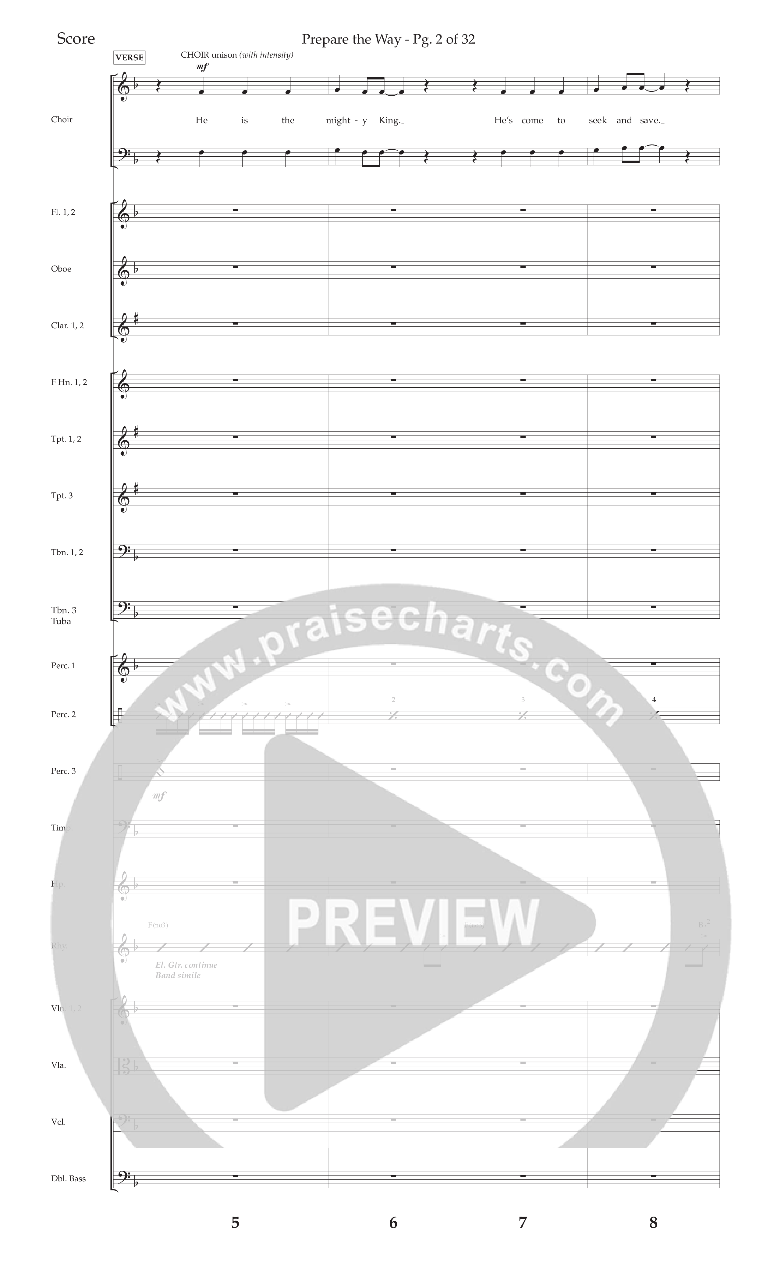 The Story Of Jesus (10 Song Choral Collection) Song 2 (Orchestration) (Lifeway Choral / Arr. Cliff Duren)
