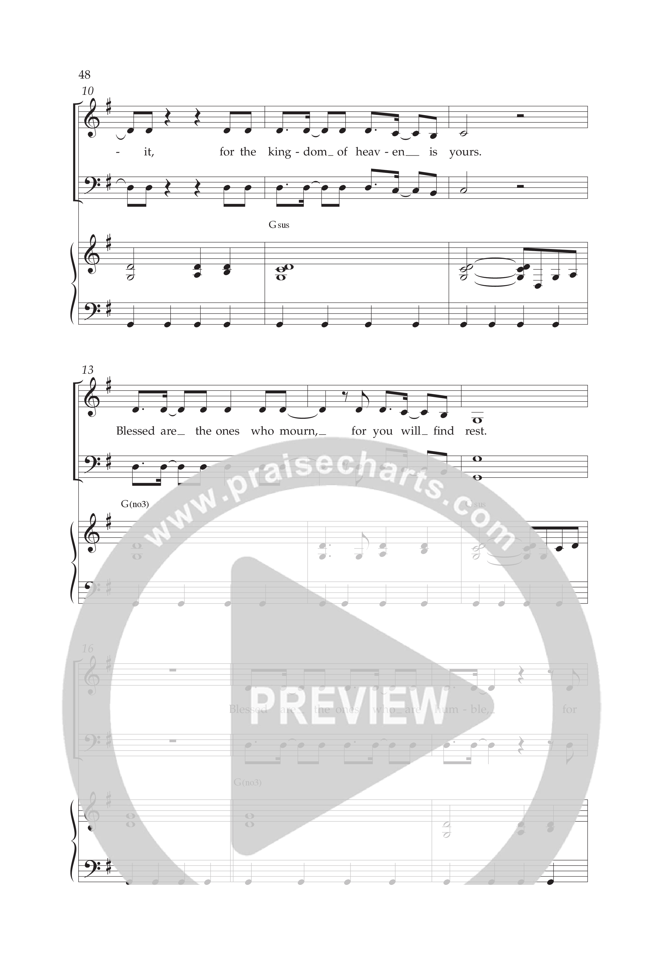 The Story Of Jesus (10 Song Choral Collection) Song 4 (Piano SATB) (Lifeway Choral / Arr. Cliff Duren)