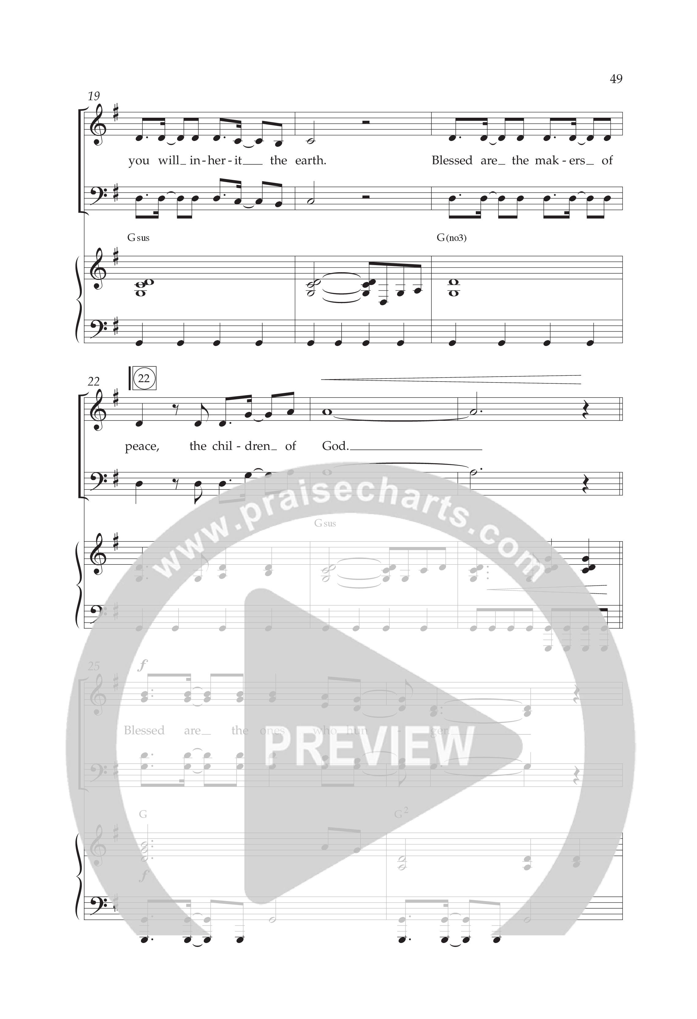 The Story Of Jesus (10 Song Choral Collection) Song 4 (Piano SATB) (Lifeway Choral / Arr. Cliff Duren)