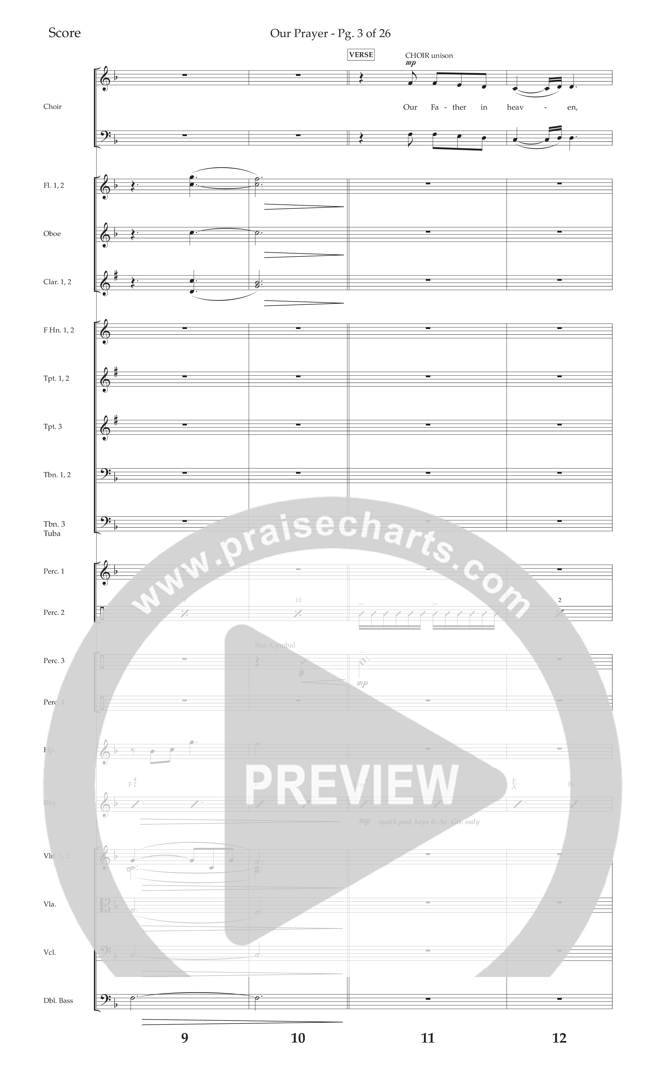 The Story Of Jesus (10 Song Choral Collection) Song 5 (Orchestration) (Lifeway Choral / Arr. Cliff Duren)