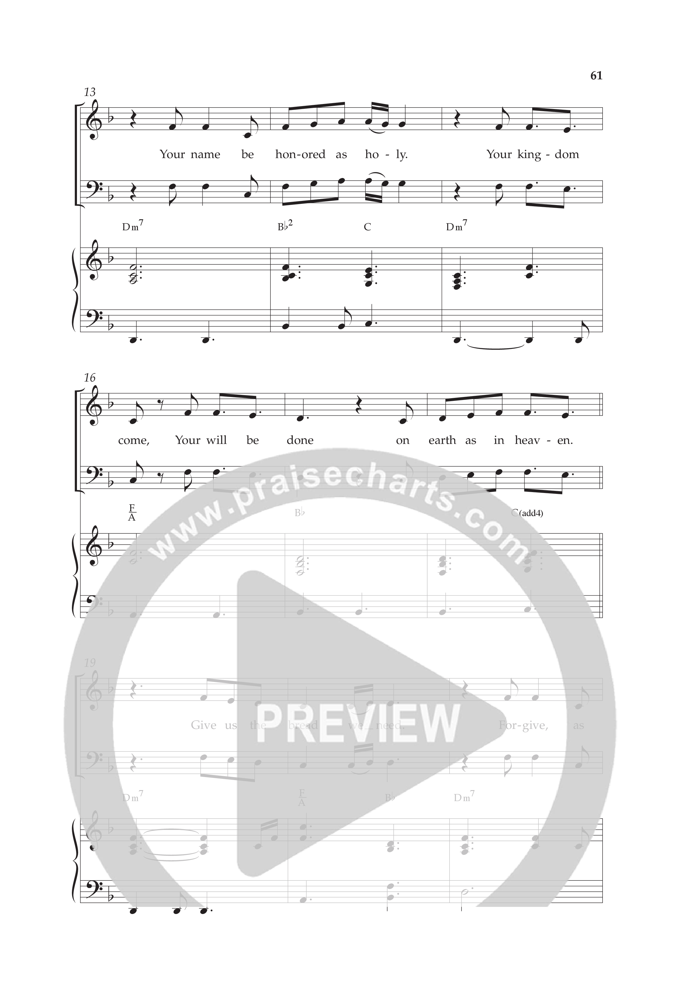 The Story Of Jesus (10 Song Choral Collection) Song 5 (Piano SATB) (Lifeway Choral / Arr. Cliff Duren)