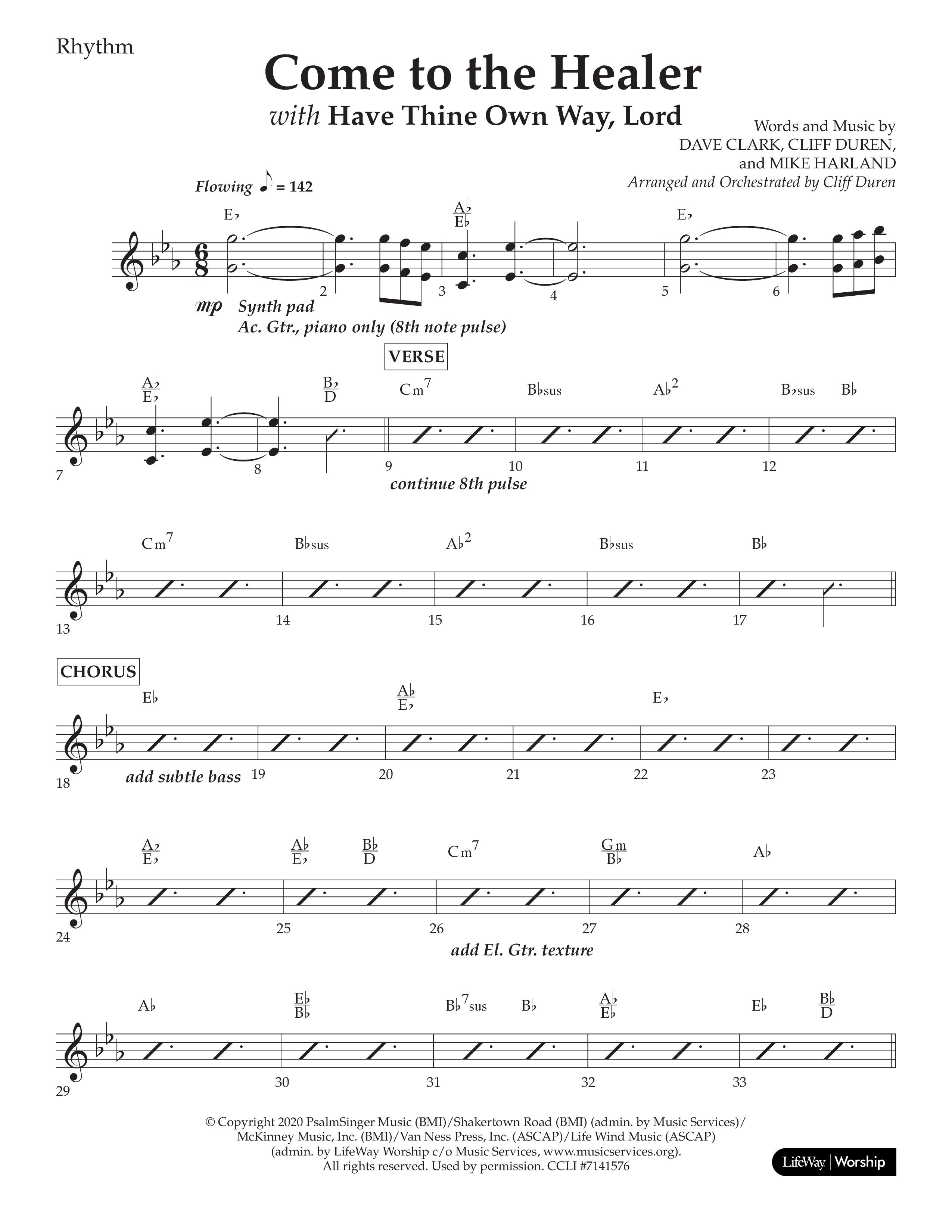 The Story Of Jesus (10 Song Choral Collection) Song 6 (Lead & Chords) (Lifeway Choral / Arr. Cliff Duren)