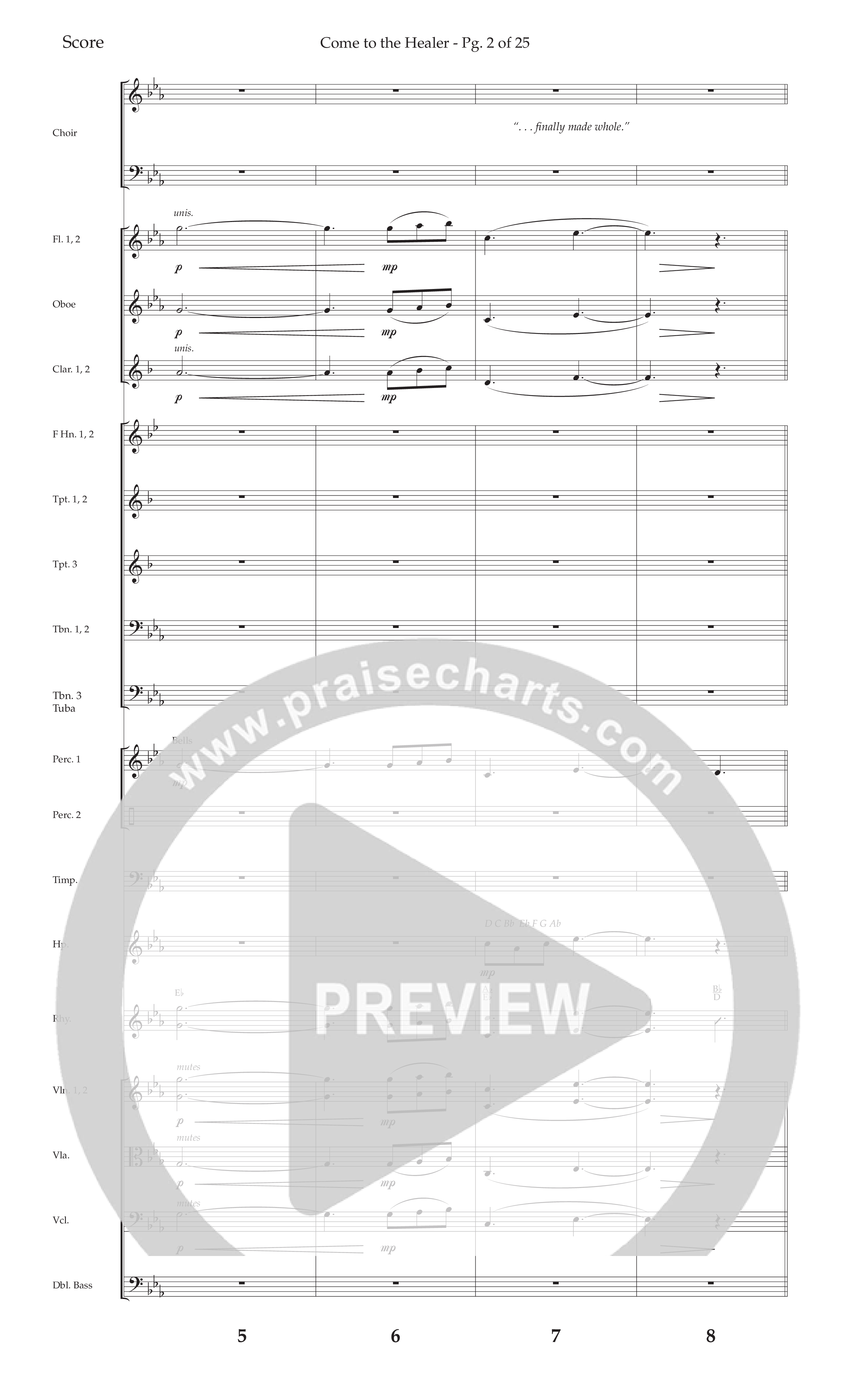 The Story Of Jesus (10 Song Choral Collection) Song 6 (Orchestration) (Lifeway Choral / Arr. Cliff Duren)