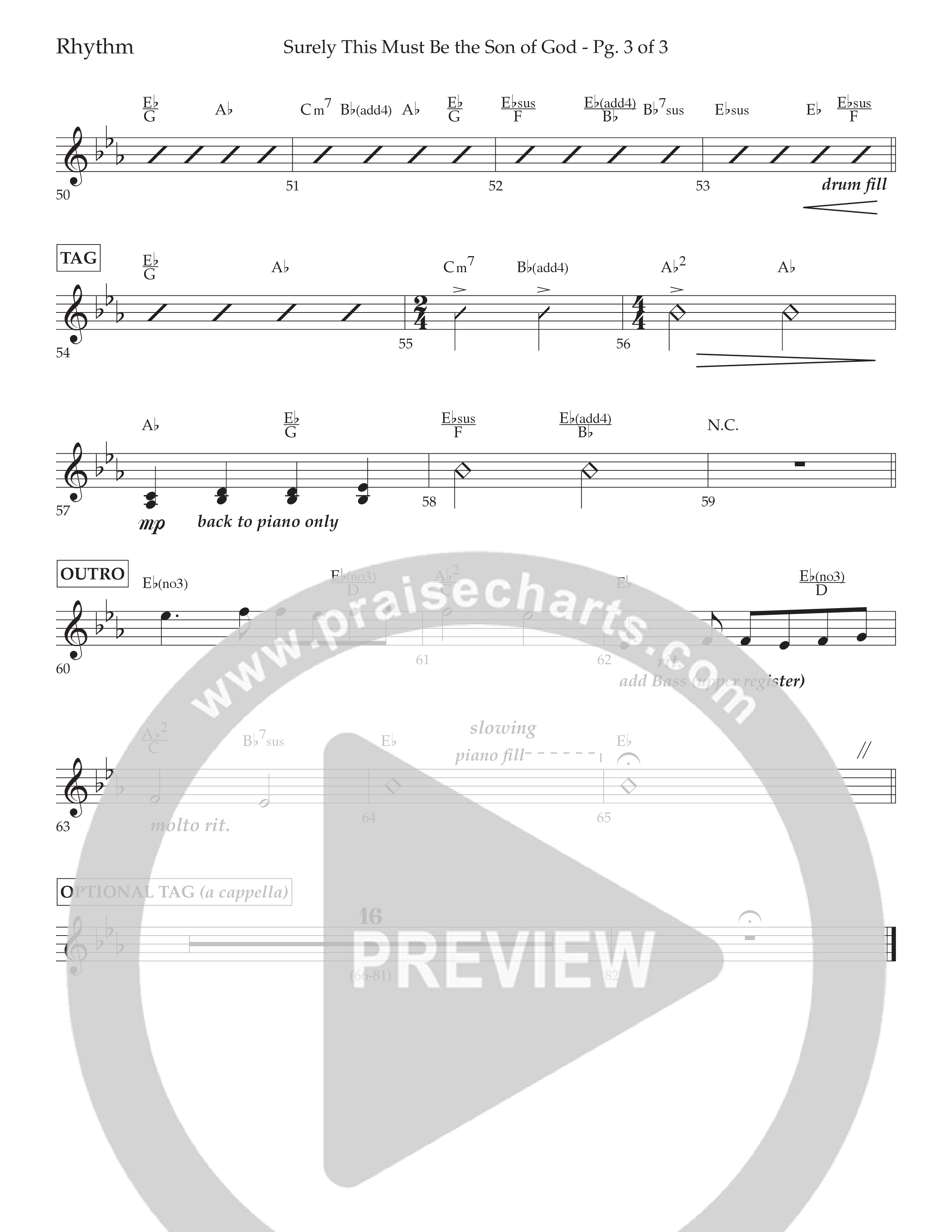 The Story Of Jesus (10 Song Choral Collection) Song 7 (Lead & Chords) (Lifeway Choral / Arr. Cliff Duren)