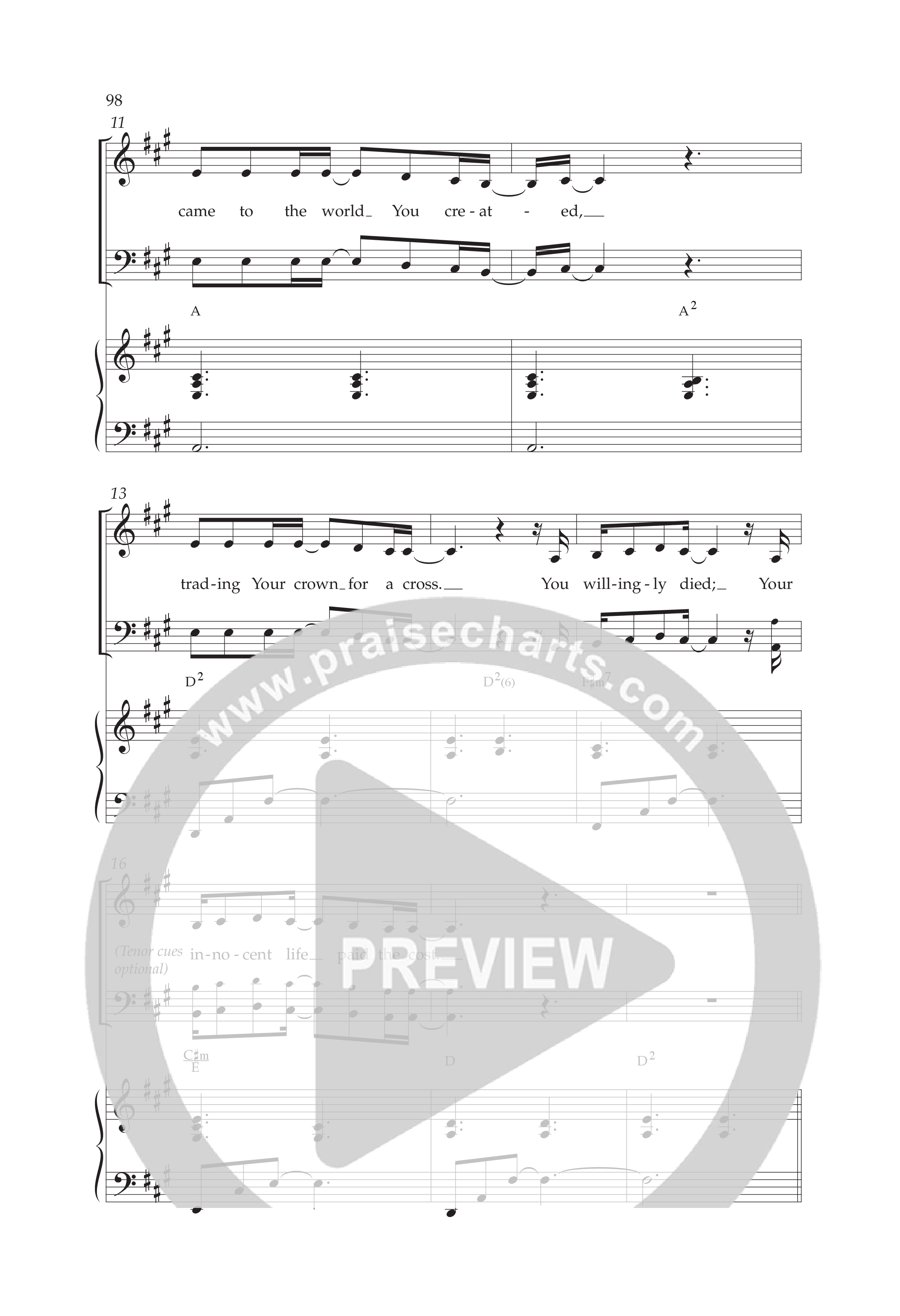 The Story Of Jesus (10 Song Choral Collection) Song 8 (Piano SATB) (Lifeway Choral / Arr. Cliff Duren)