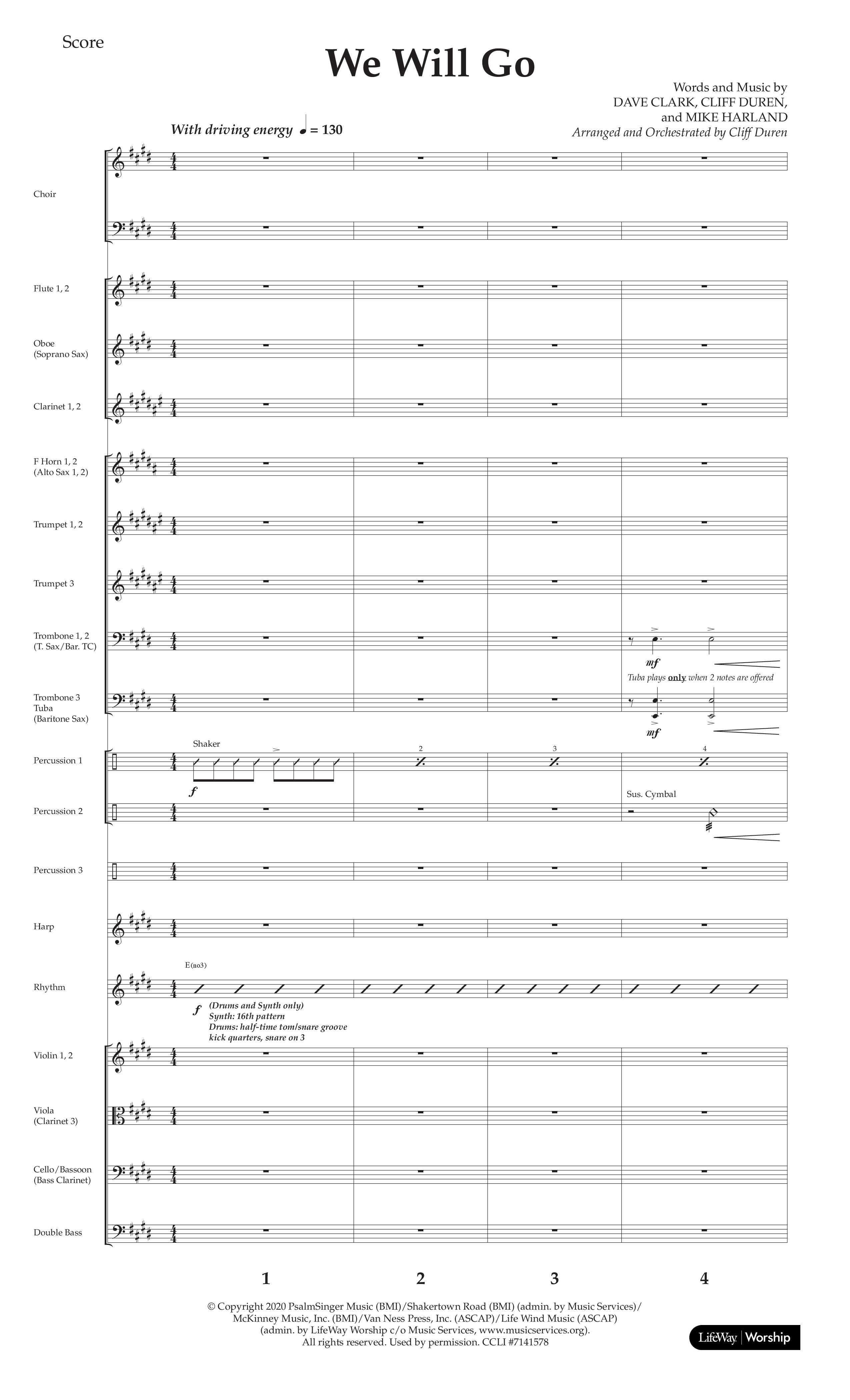 The Story Of Jesus (10 Song Choral Collection) Song 9 (Orchestration) (Lifeway Choral / Arr. Cliff Duren)