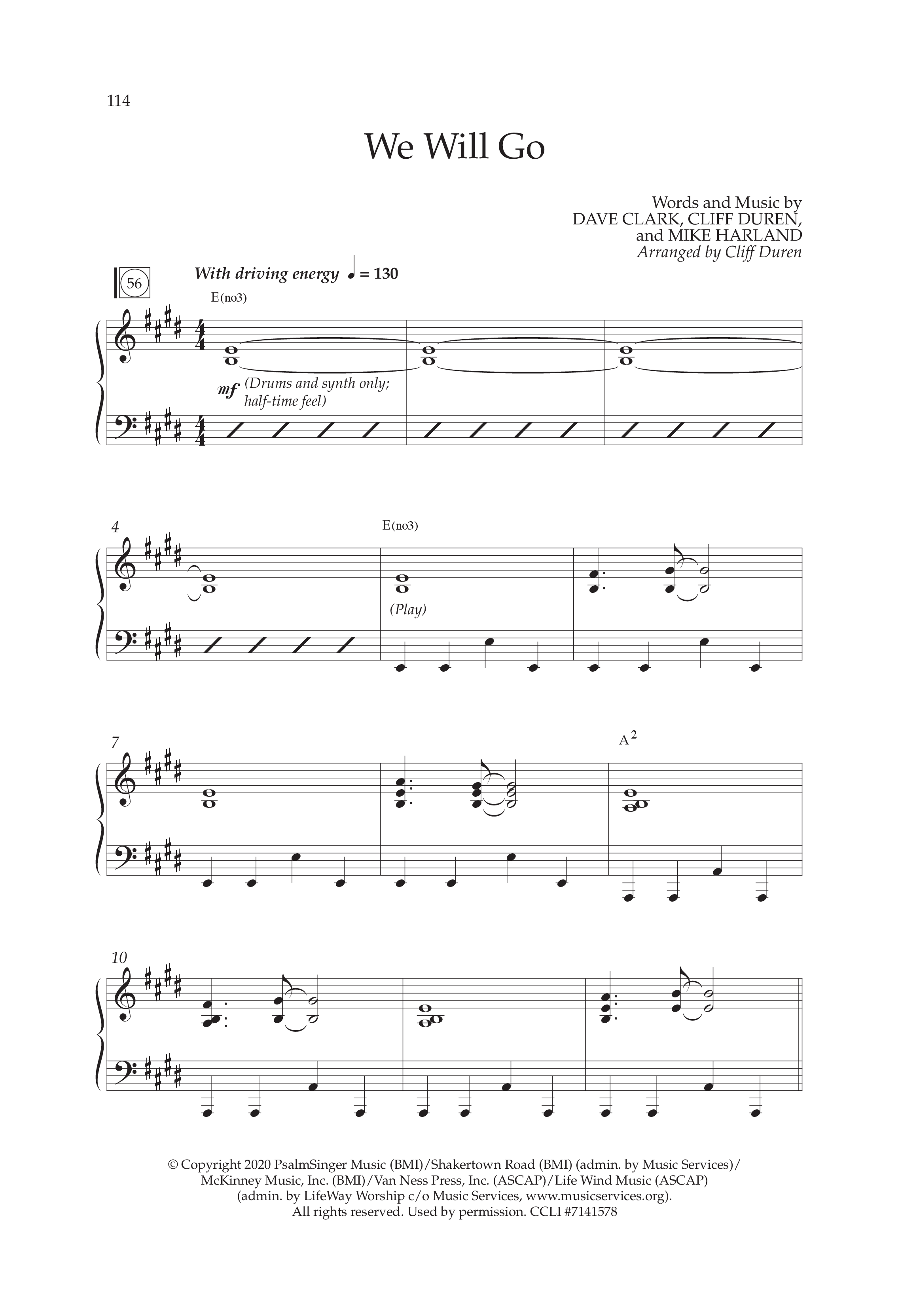 The Story Of Jesus (10 Song Choral Collection) Song 9 (Piano SATB) (Lifeway Choral / Arr. Cliff Duren)
