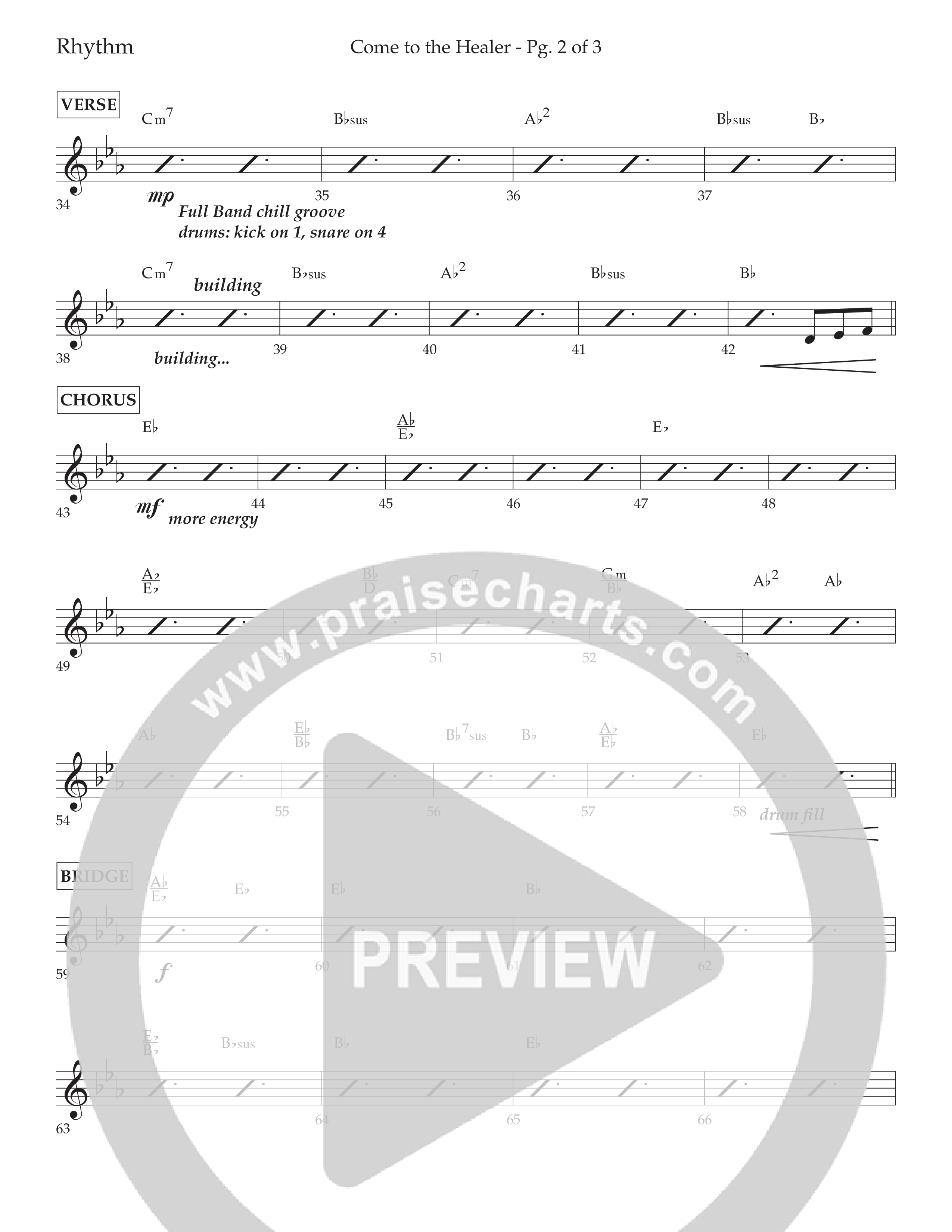 Come To The Healer (with Have Thine Own Way Lord) (Choral Anthem SATB) Lead Melody & Rhythm (Lifeway Choral / Arr. Cliff Duren)