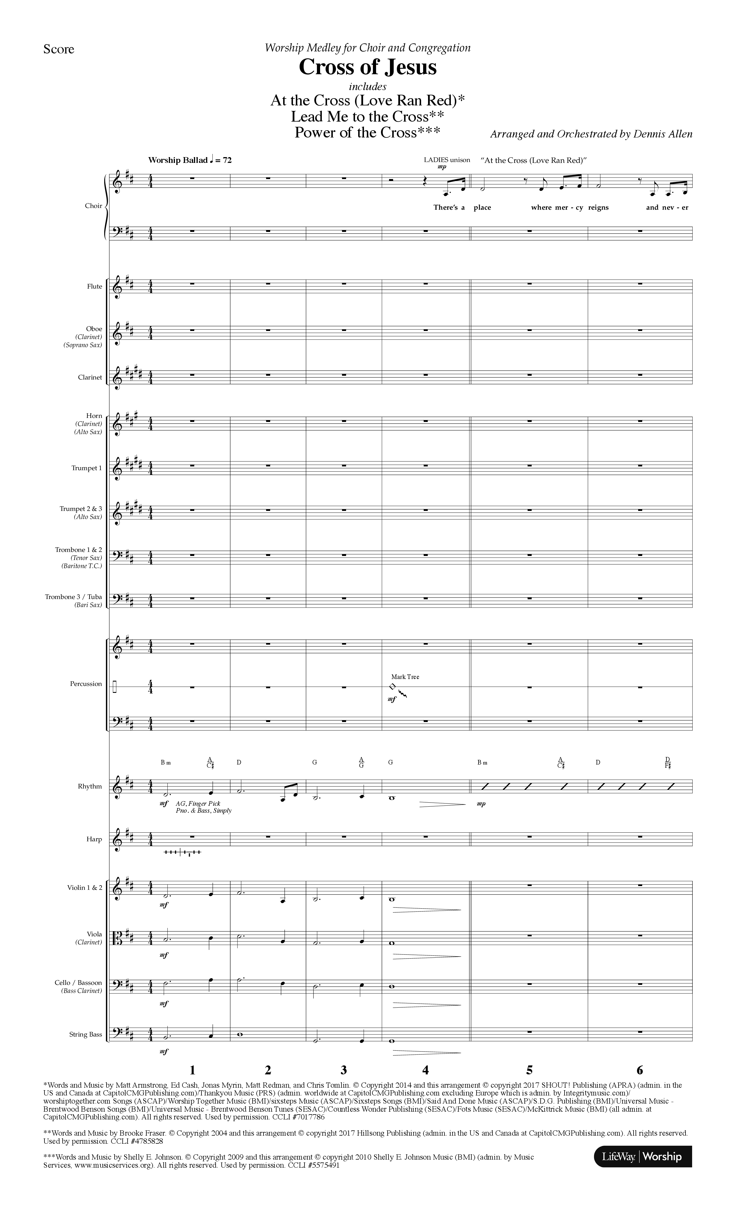 Sunday Worship Medleys (12 Song Choral Collection) (Choral Anthem SATB) Orchestrations (Lifeway Choral / Arr. Dennis Allen)