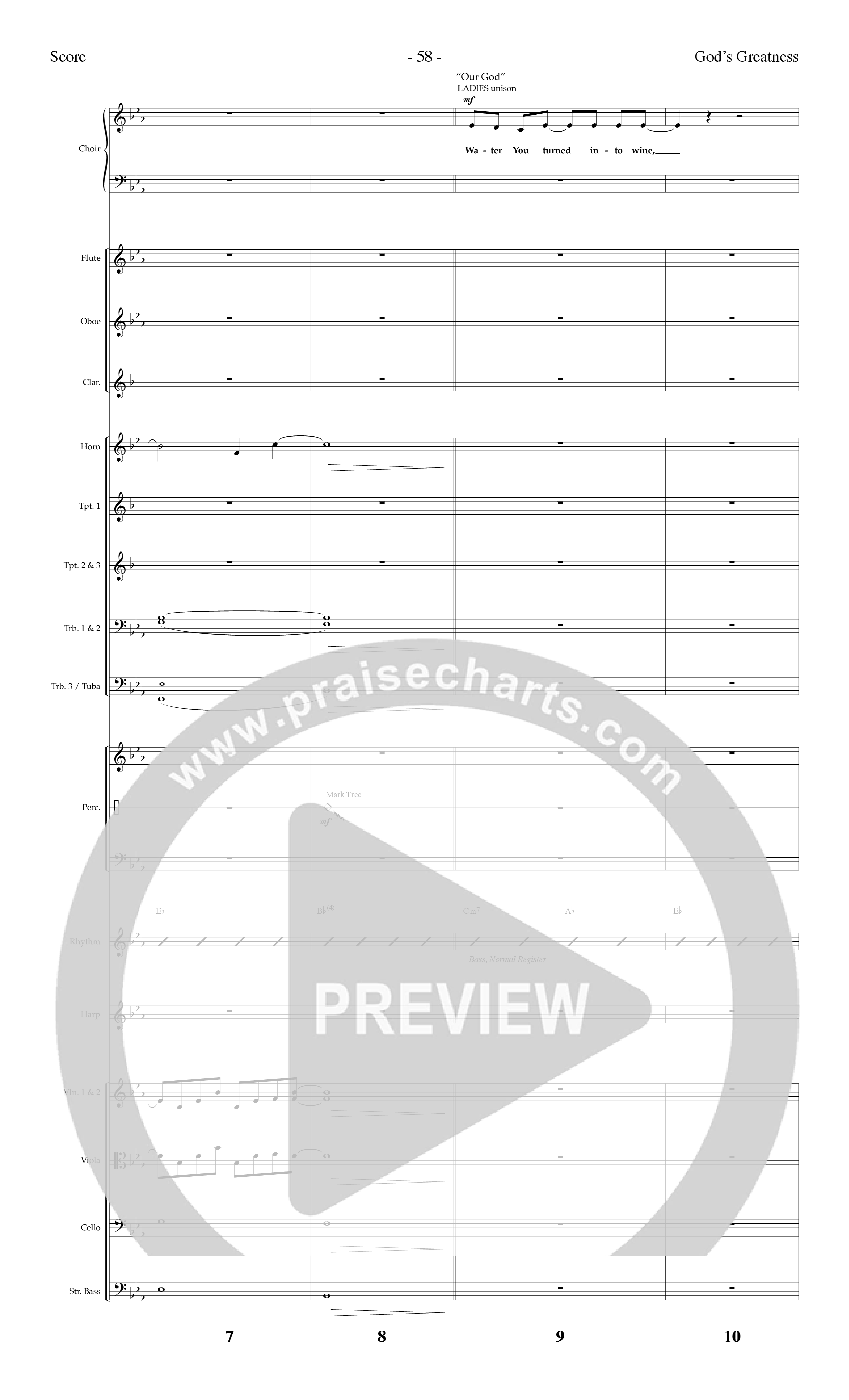 Sunday Worship Medleys (12 Song Choral Collection) (Choral Anthem SATB) Song 3 (Orchestration) (Lifeway Choral / Arr. Dennis Allen)