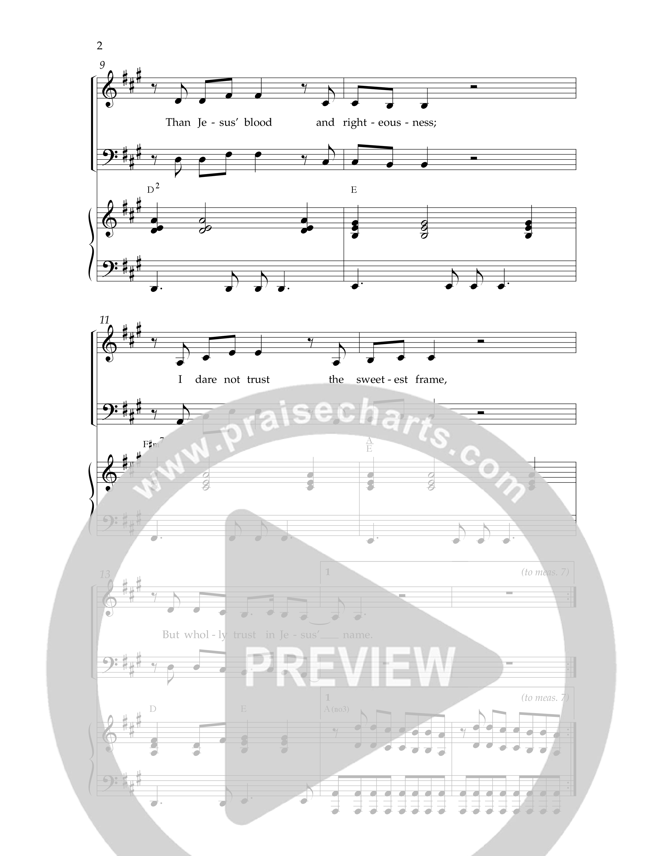 Sunday Worship Medleys (12 Song Choral Collection) (Choral Anthem SATB) Song 7 (Piano SATB) (Lifeway Choral / Arr. Dennis Allen)