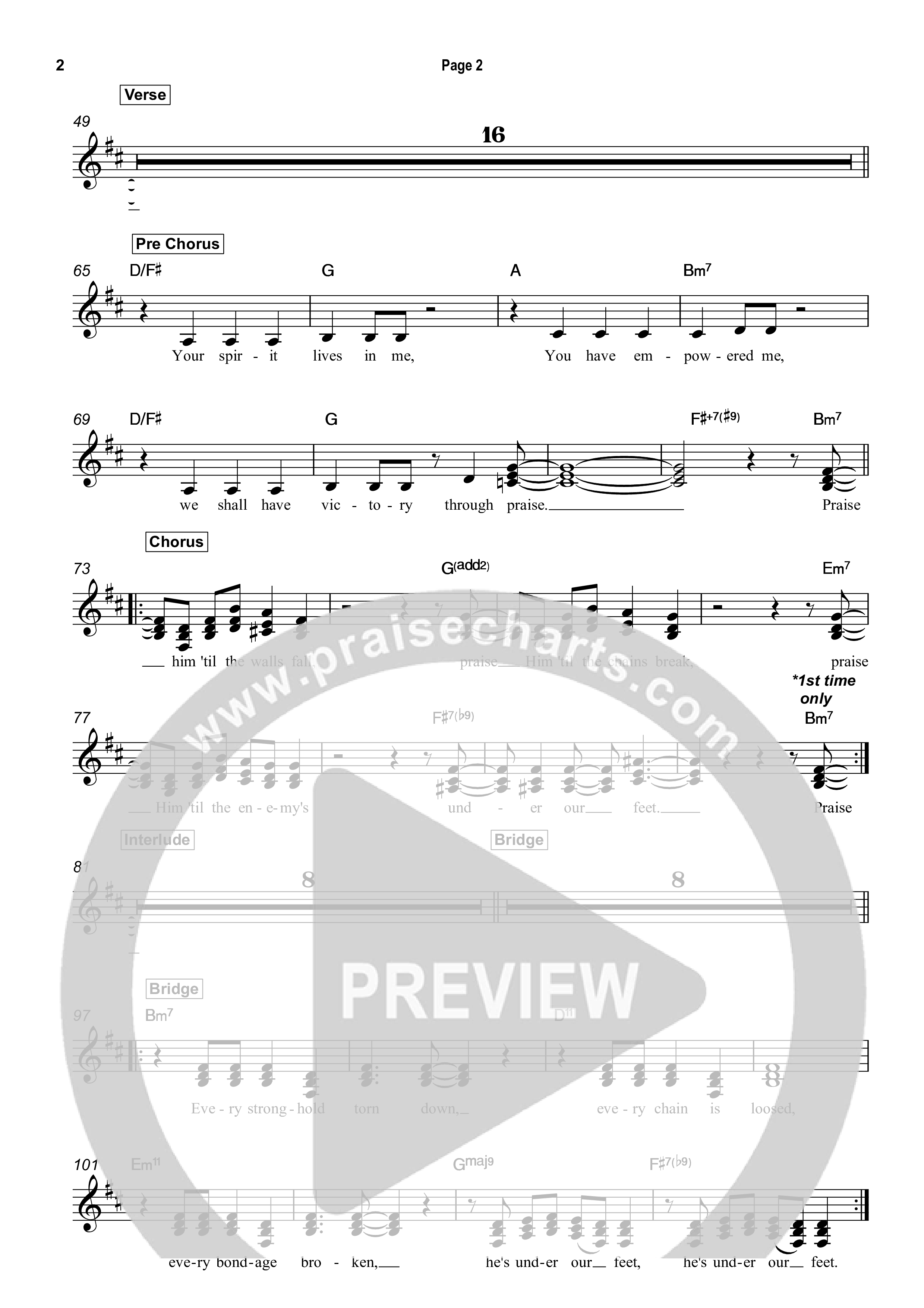Under My Feet Sheet Music Pdf David Jennings Praisecharts