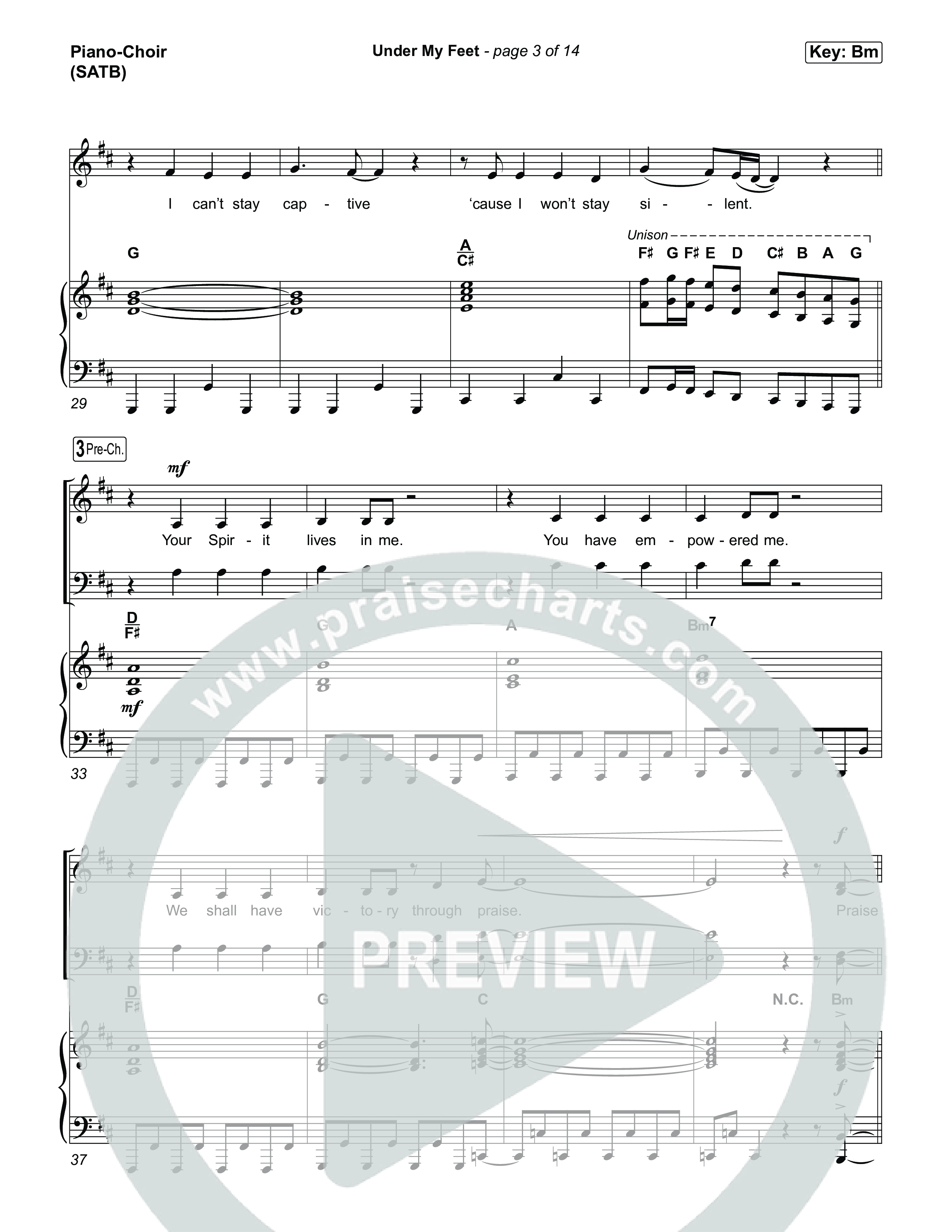 Under My Feet Piano/Vocal Pack (David Jennings)