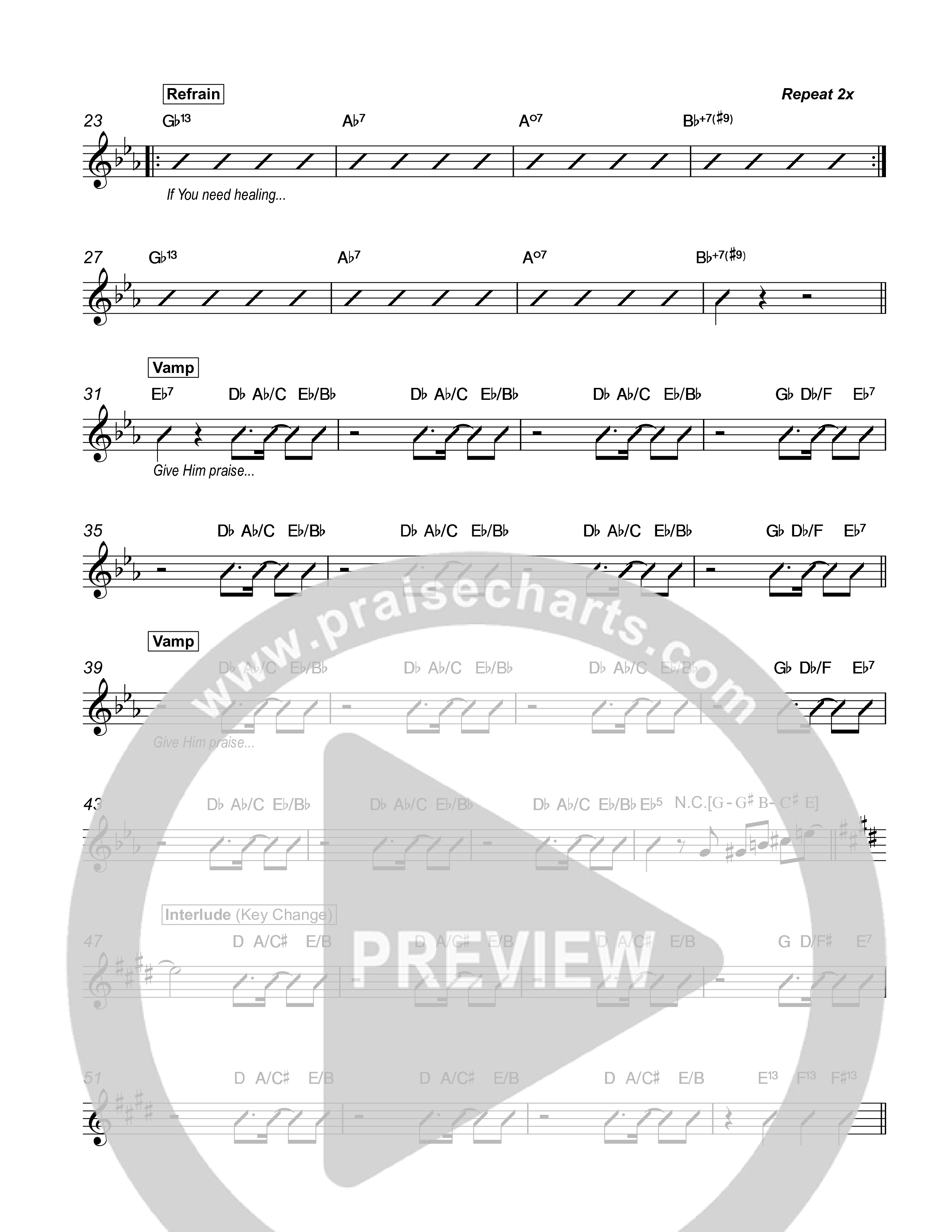 Shout Rhythm Chart (David Jennings)