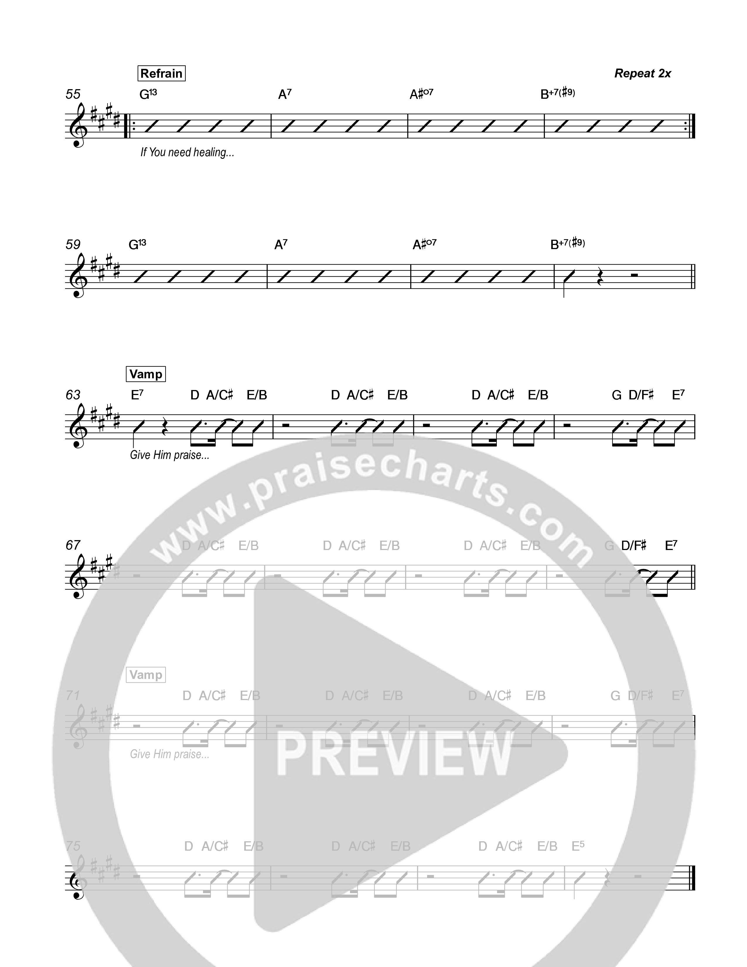 Shout Rhythm Chart (David Jennings)