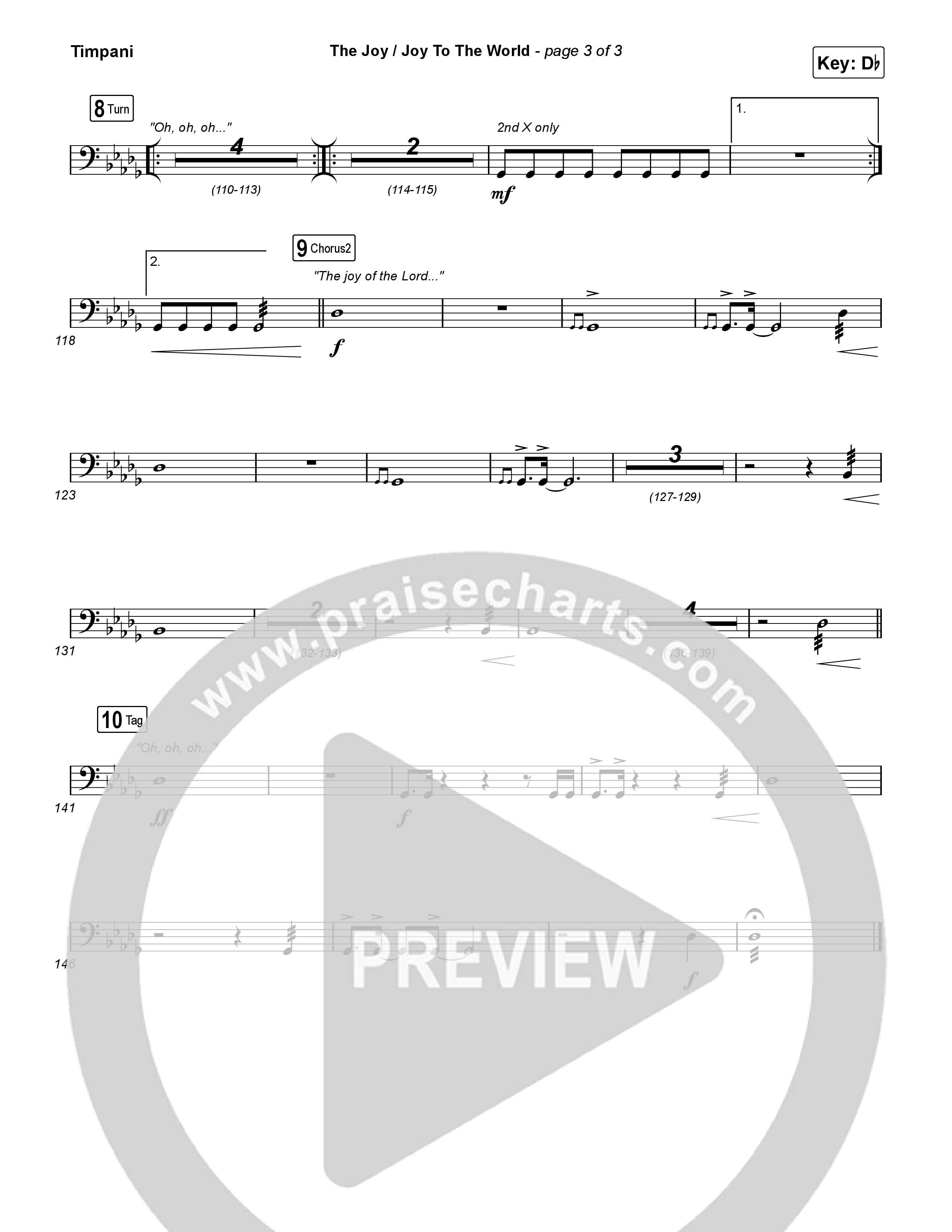 The Joy / Joy To The World Timpani (The Belonging Co / David Dennis)