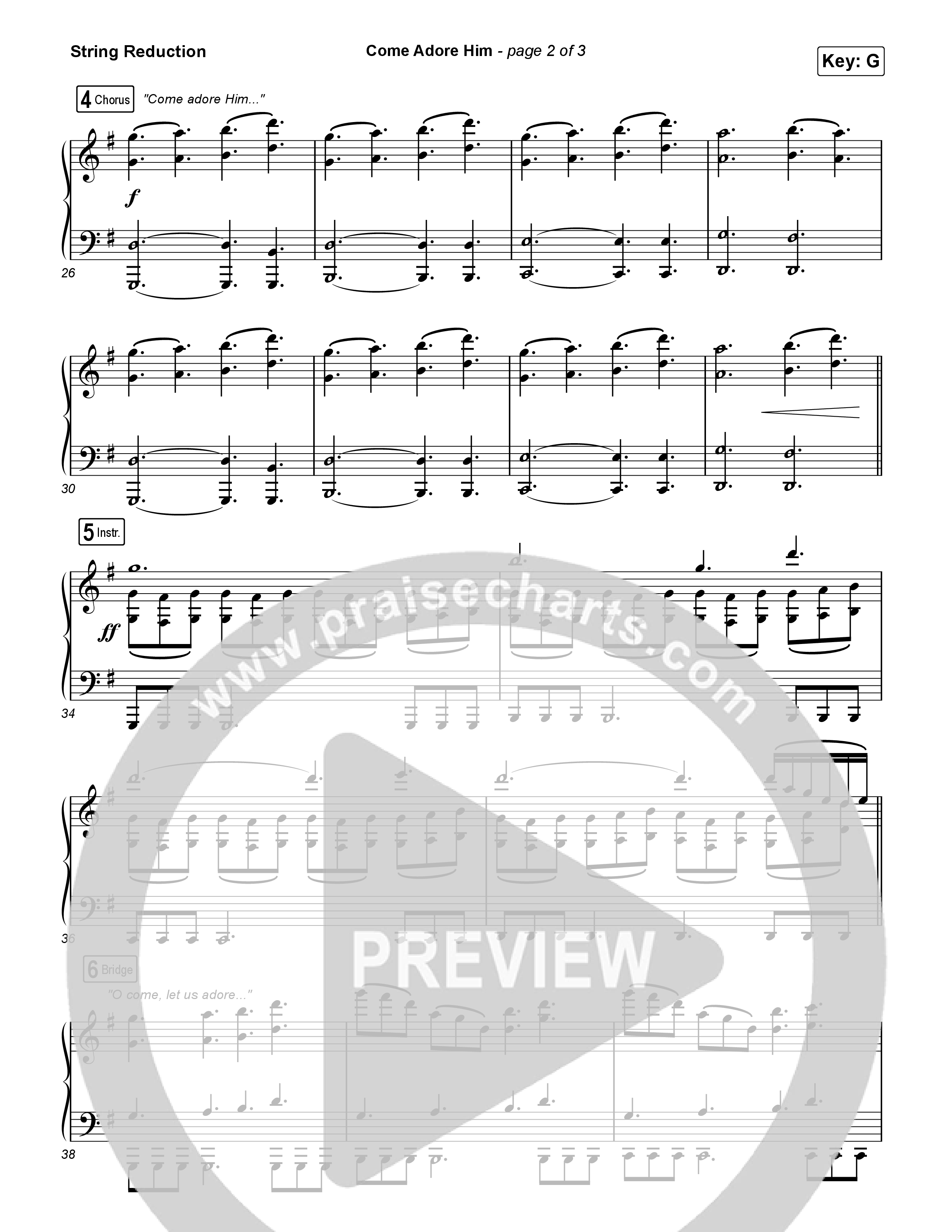 Come Adore Him String Reduction (Riley Clemmons)