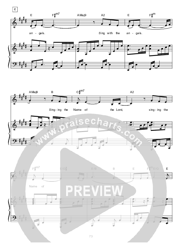 Angels Lead & Piano (Hillsong Worship)