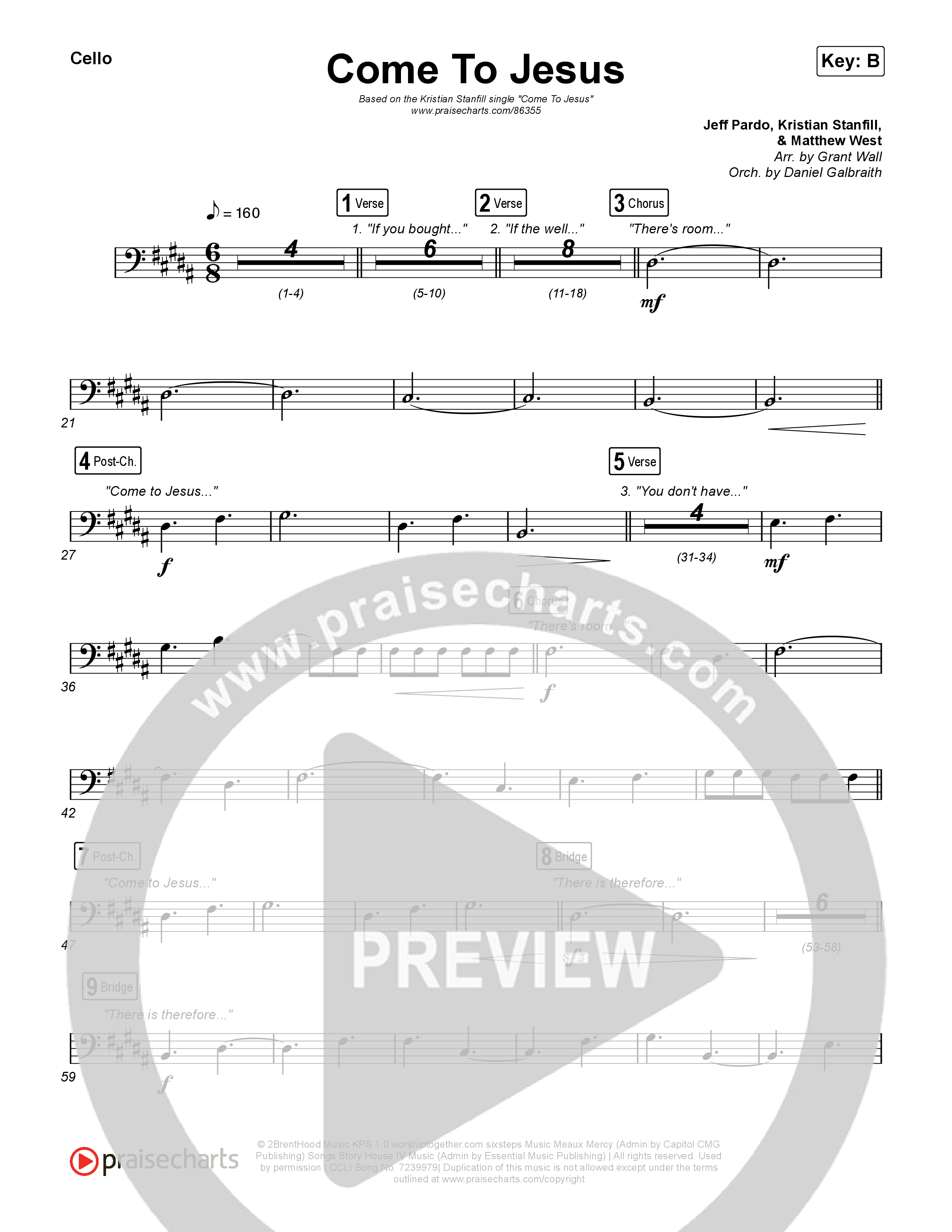 Come To Jesus Cello (Kristian Stanfill)