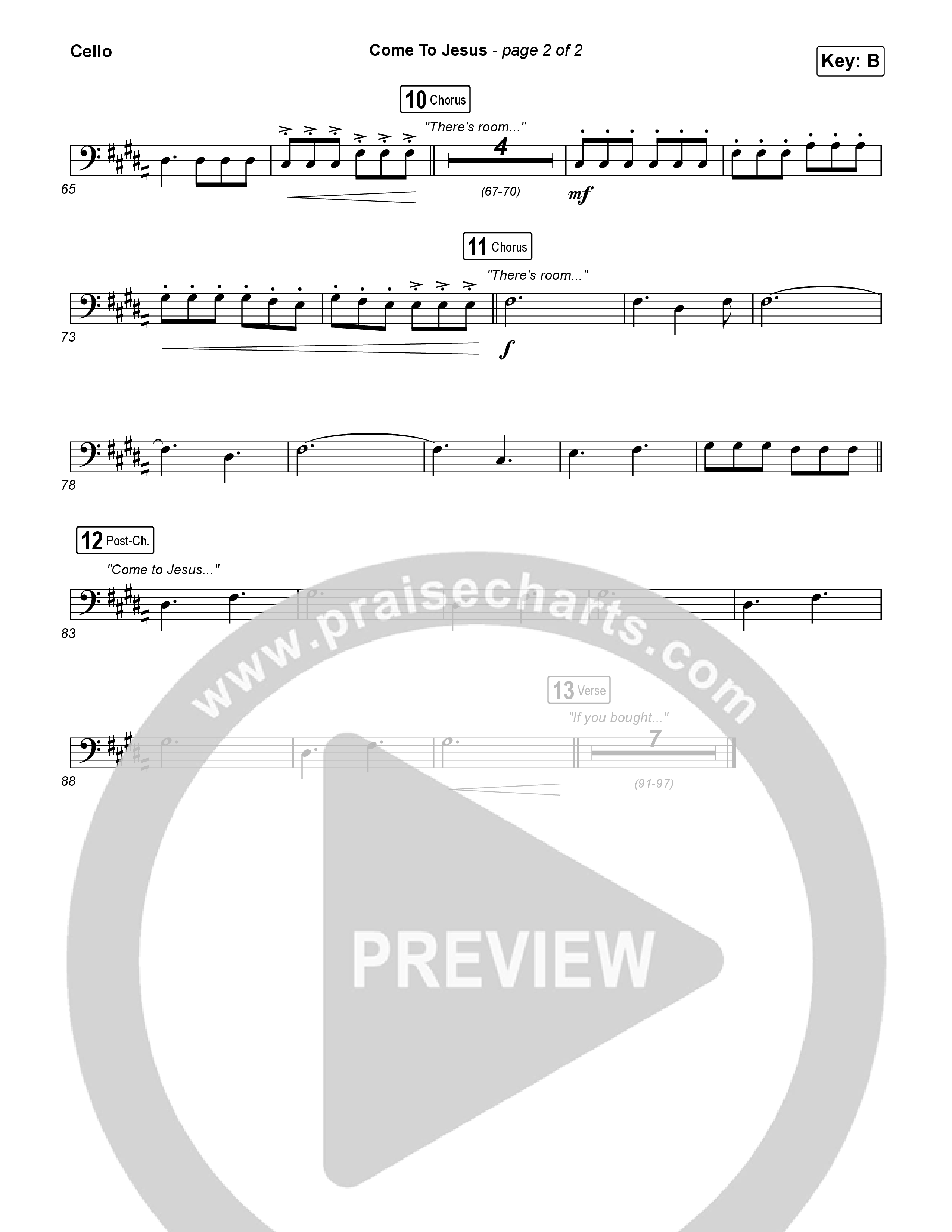 Come To Jesus Cello (Kristian Stanfill)