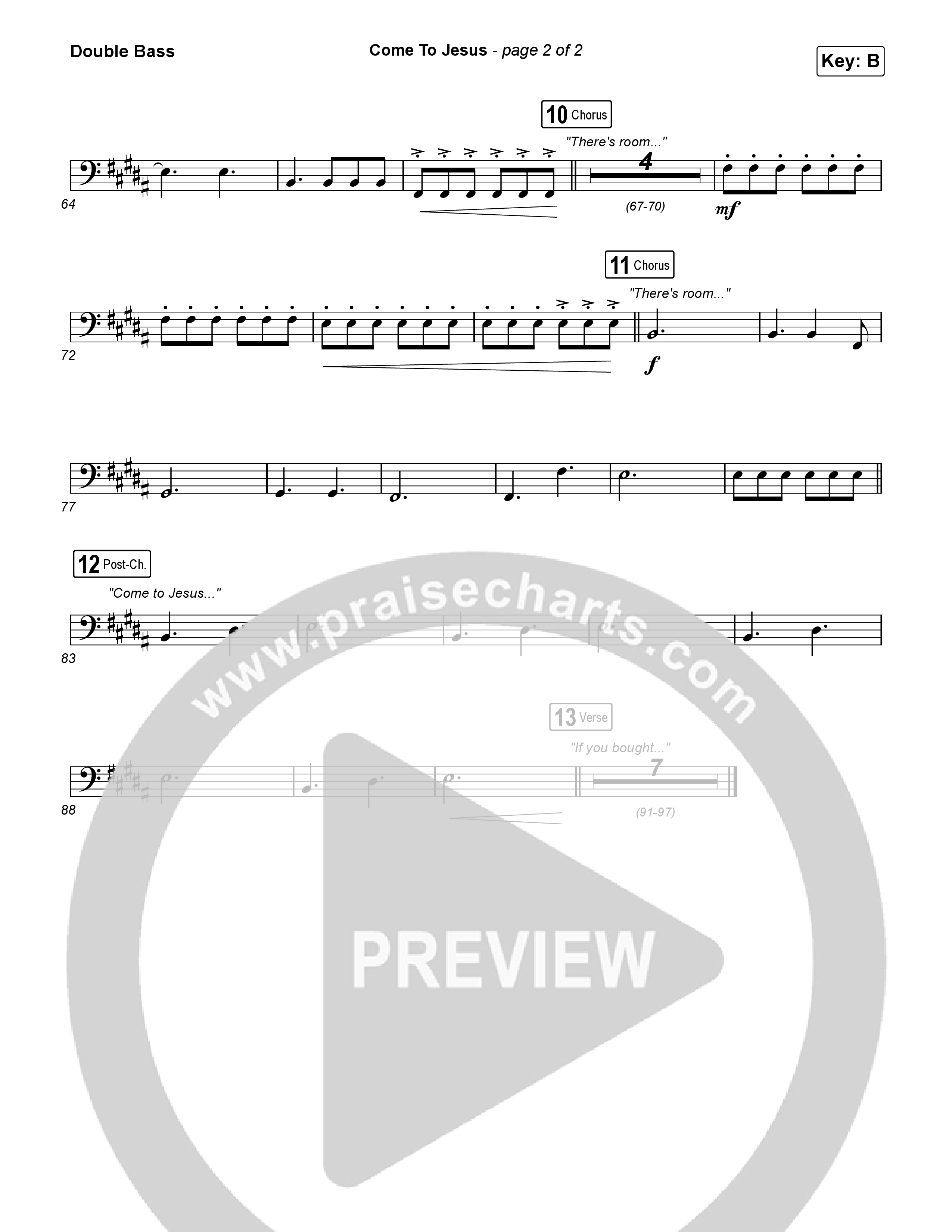 Come To Jesus String Bass (Kristian Stanfill)