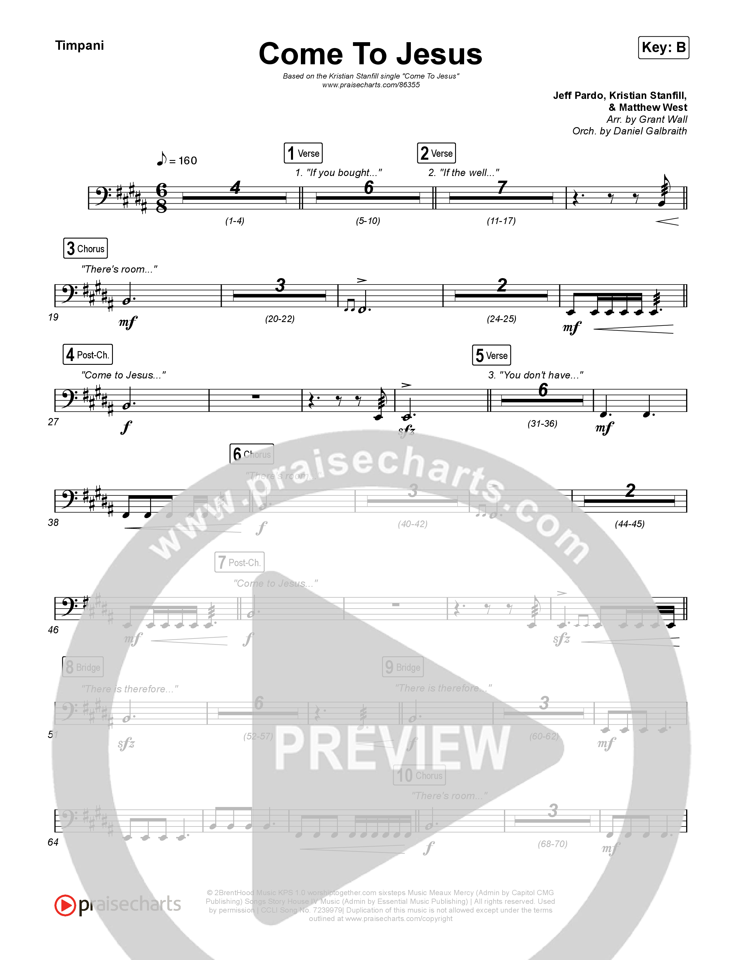 Come To Jesus Timpani (Kristian Stanfill)