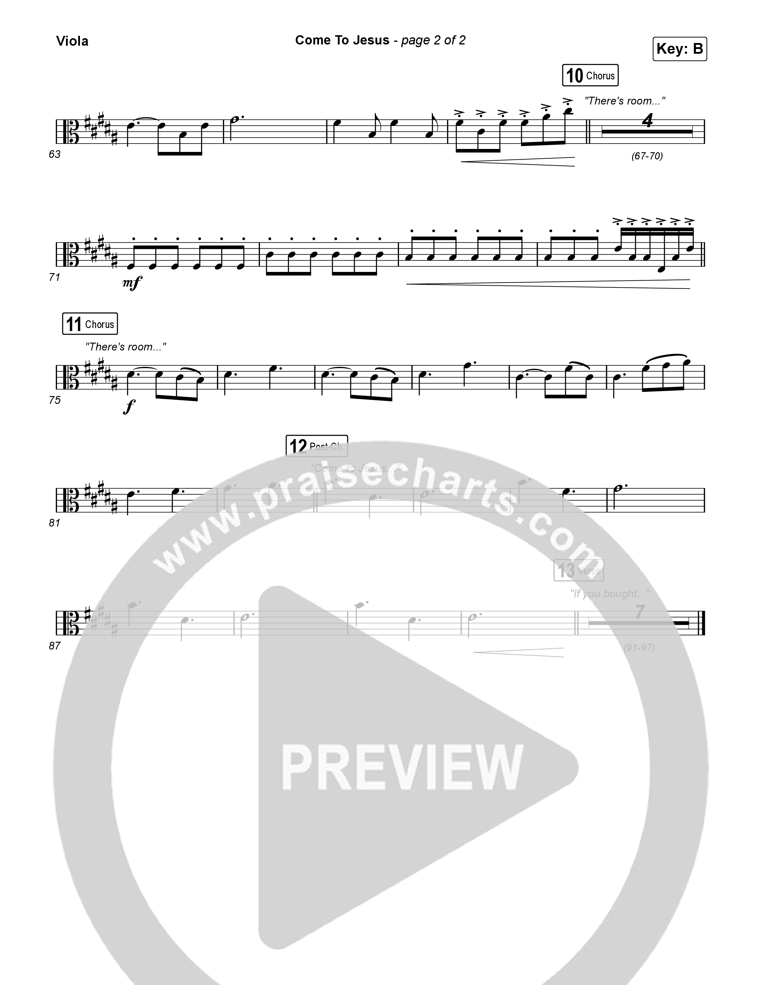 Come To Jesus Viola (Kristian Stanfill)