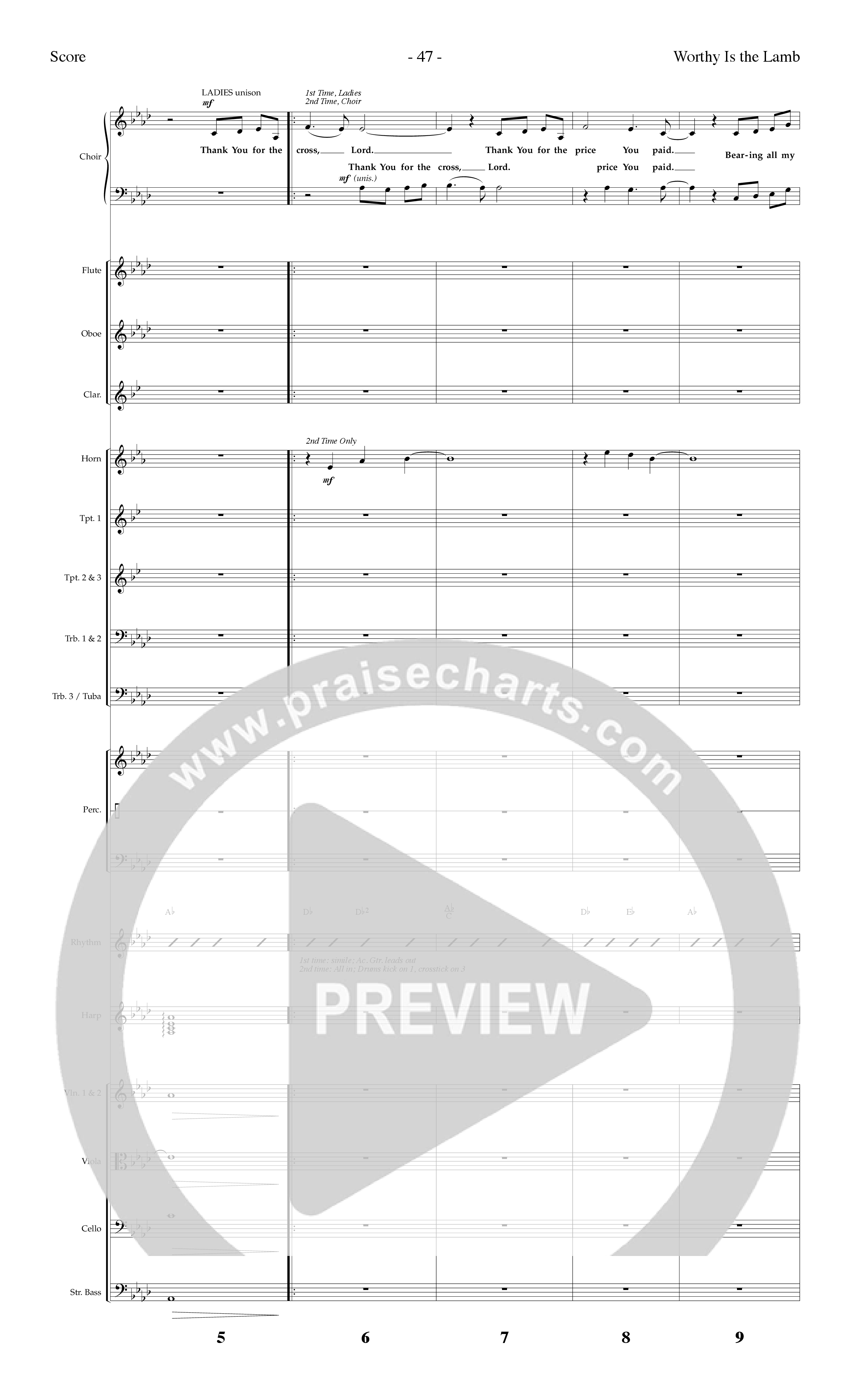 Because He Lives (7 Song Choral Collection) Song 3 (Orchestration) (Lifeway Choral / Arr. Dennis Allen)