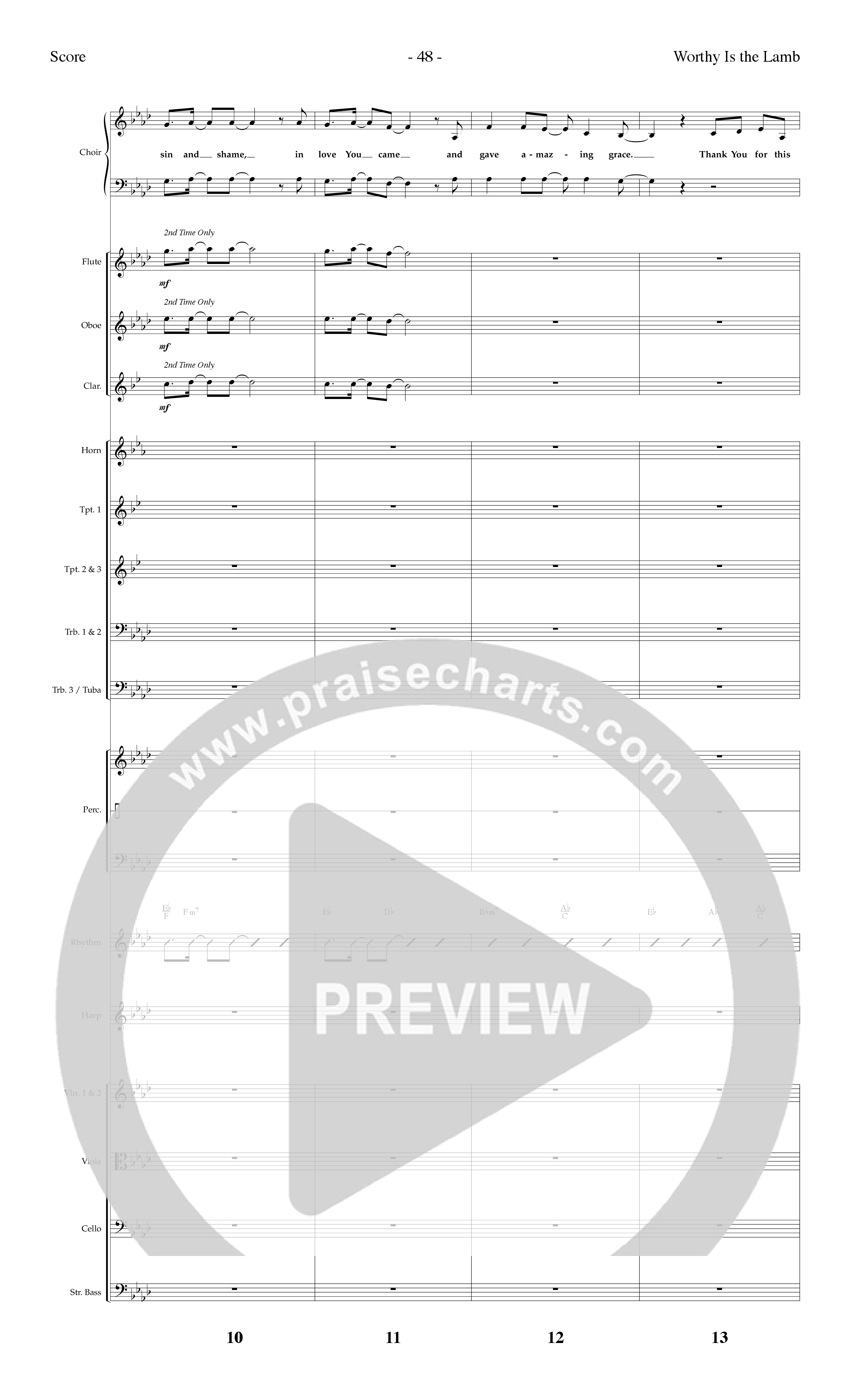 Because He Lives (7 Song Choral Collection) Song 3 (Orchestration) (Lifeway Choral / Arr. Dennis Allen)